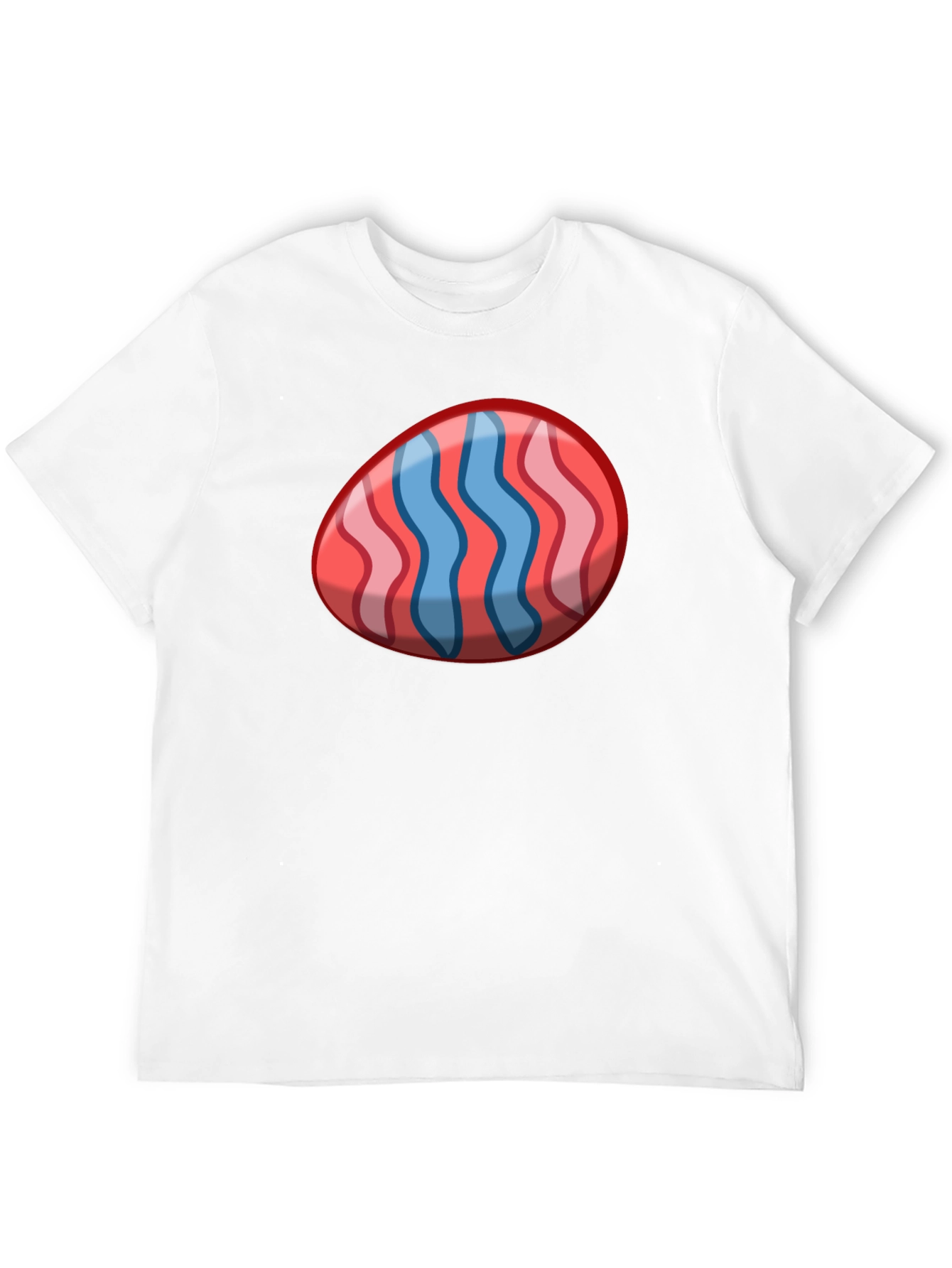 Easter Egg Graphic Tee - Novelty Holiday Shirt