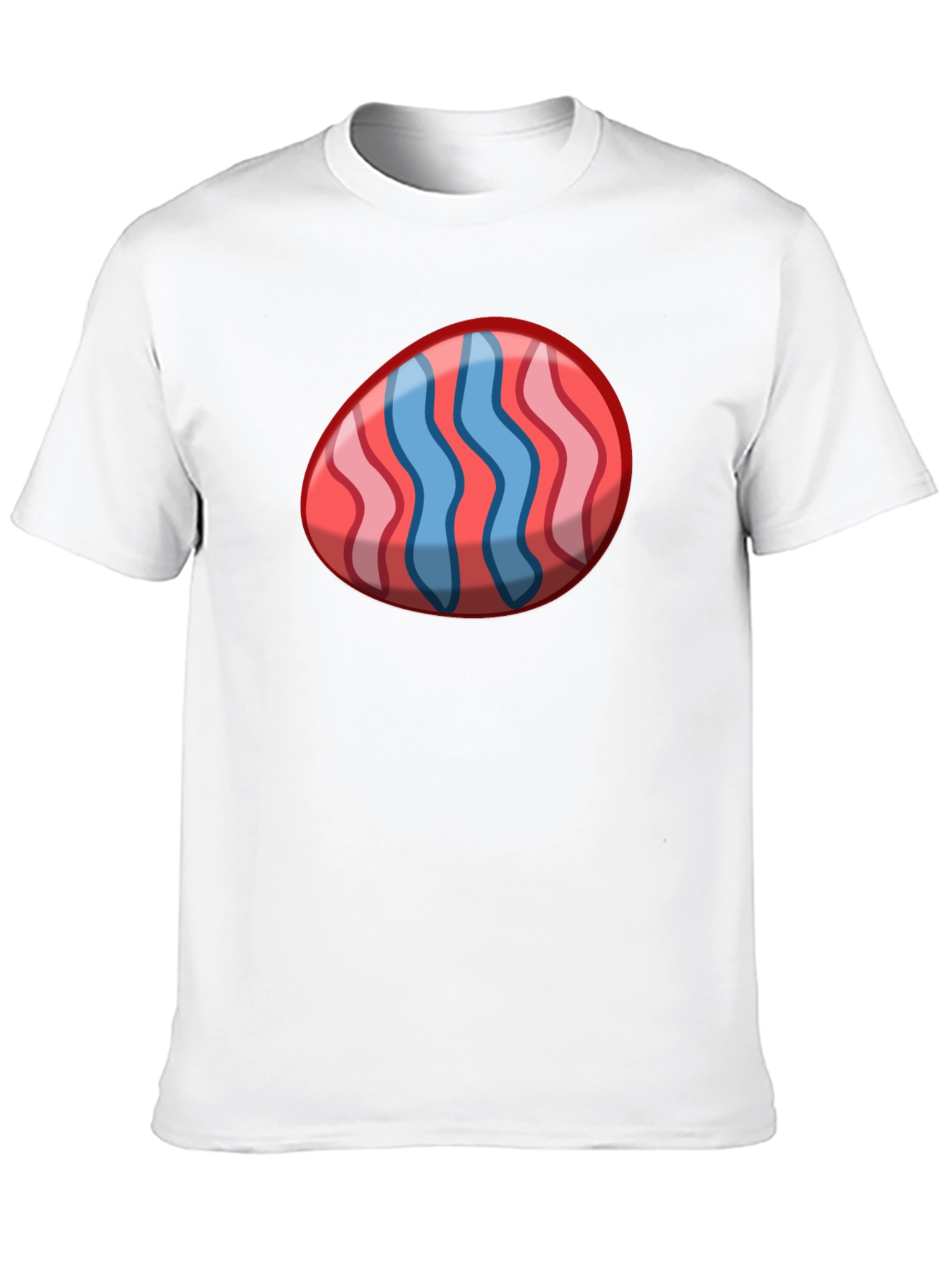 Easter Egg Graphic Tee - Novelty Holiday Shirt