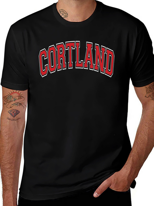 Cortland Graphic Tee - Retro College Style
