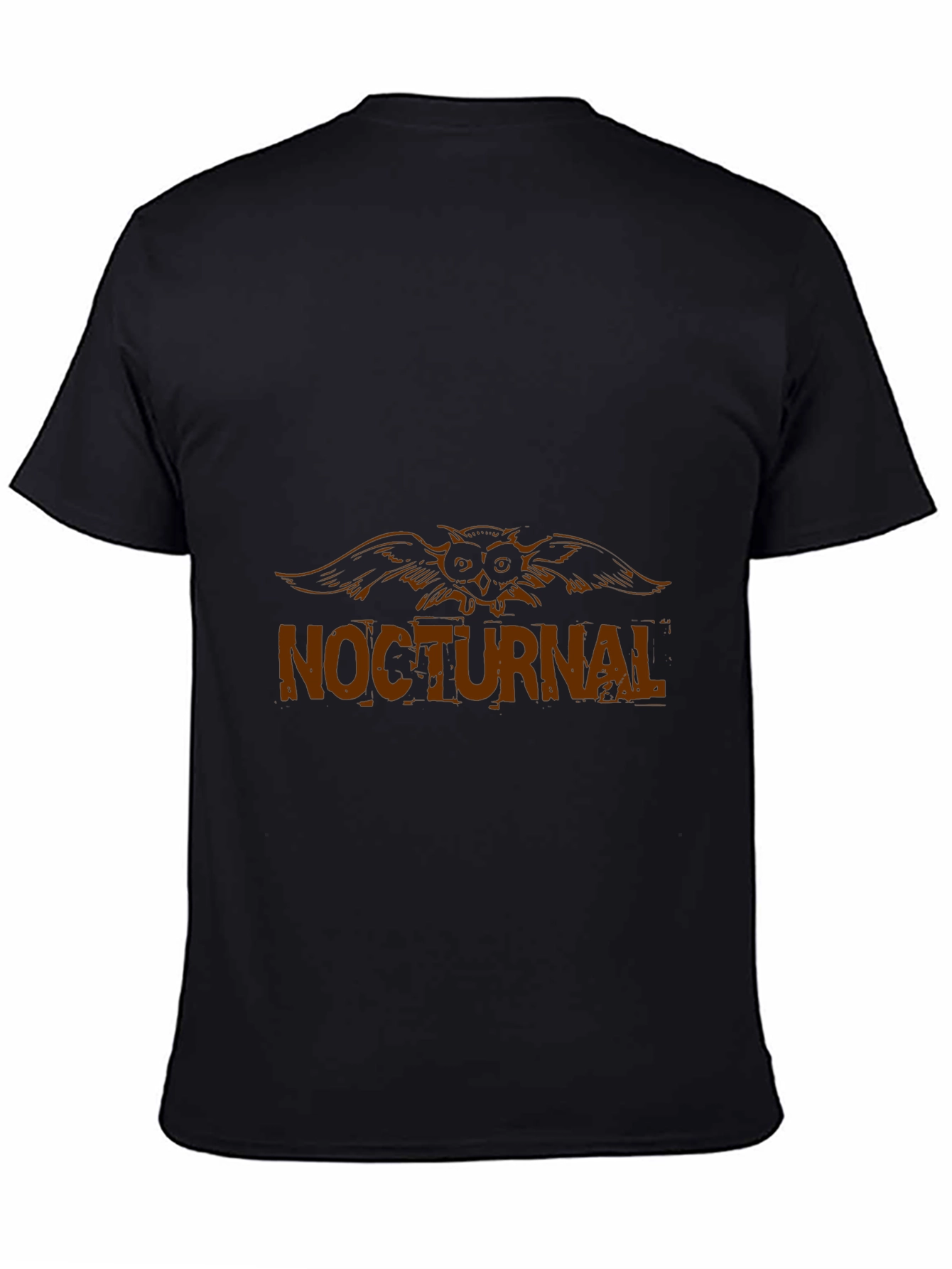 Nocturnal Owl Black T-Shirt