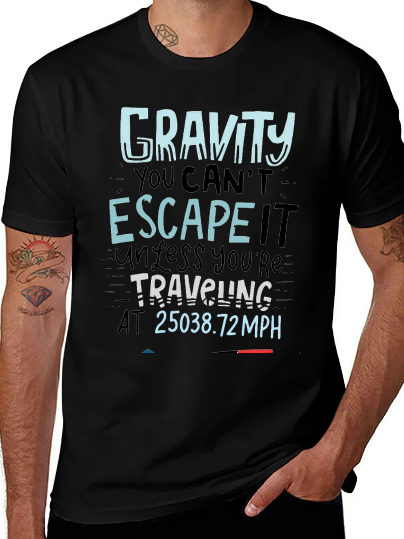 Gravity Escape Velocity T-Shirt