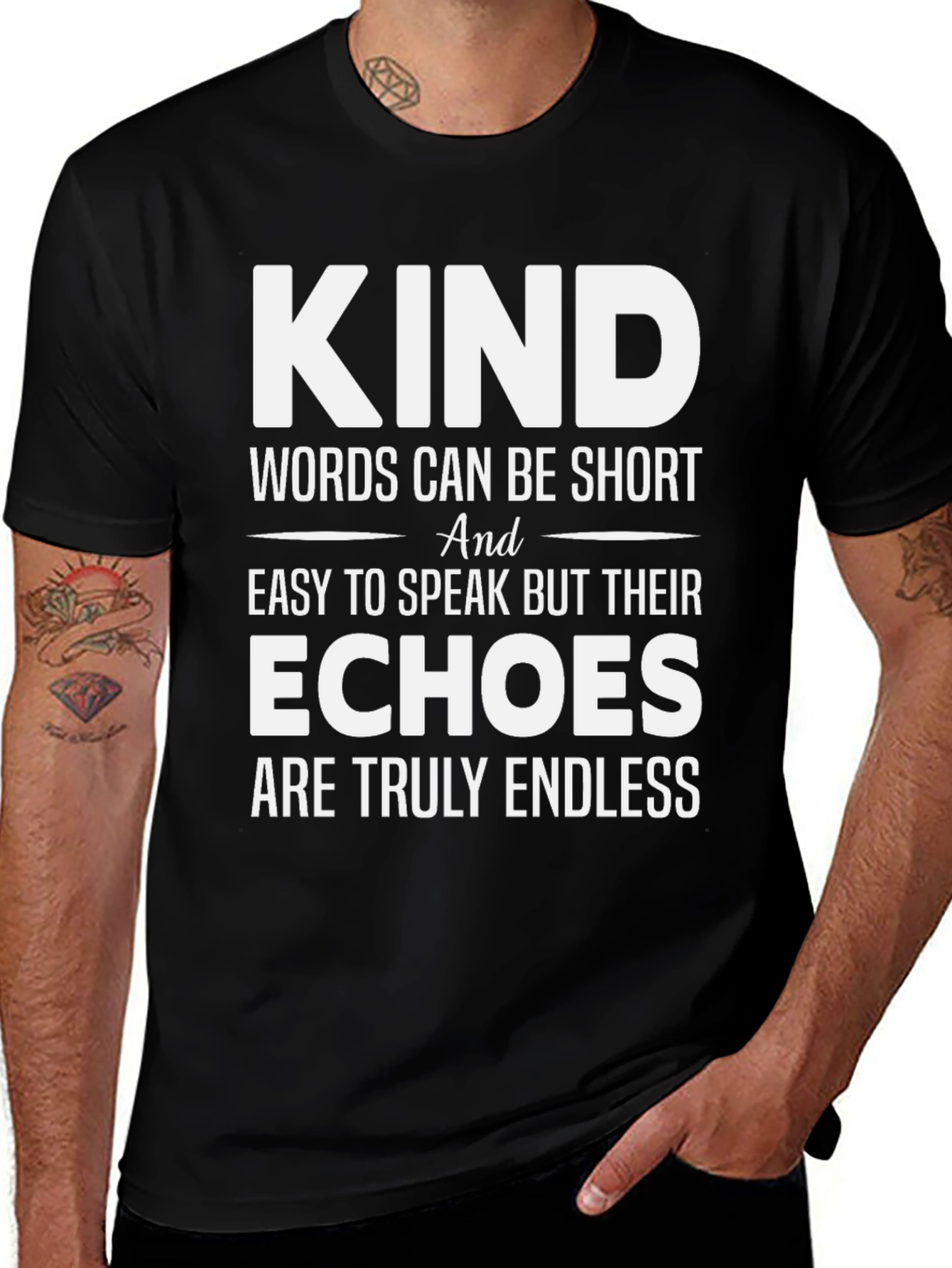 Kind Words T-Shirt - Inspirational Message