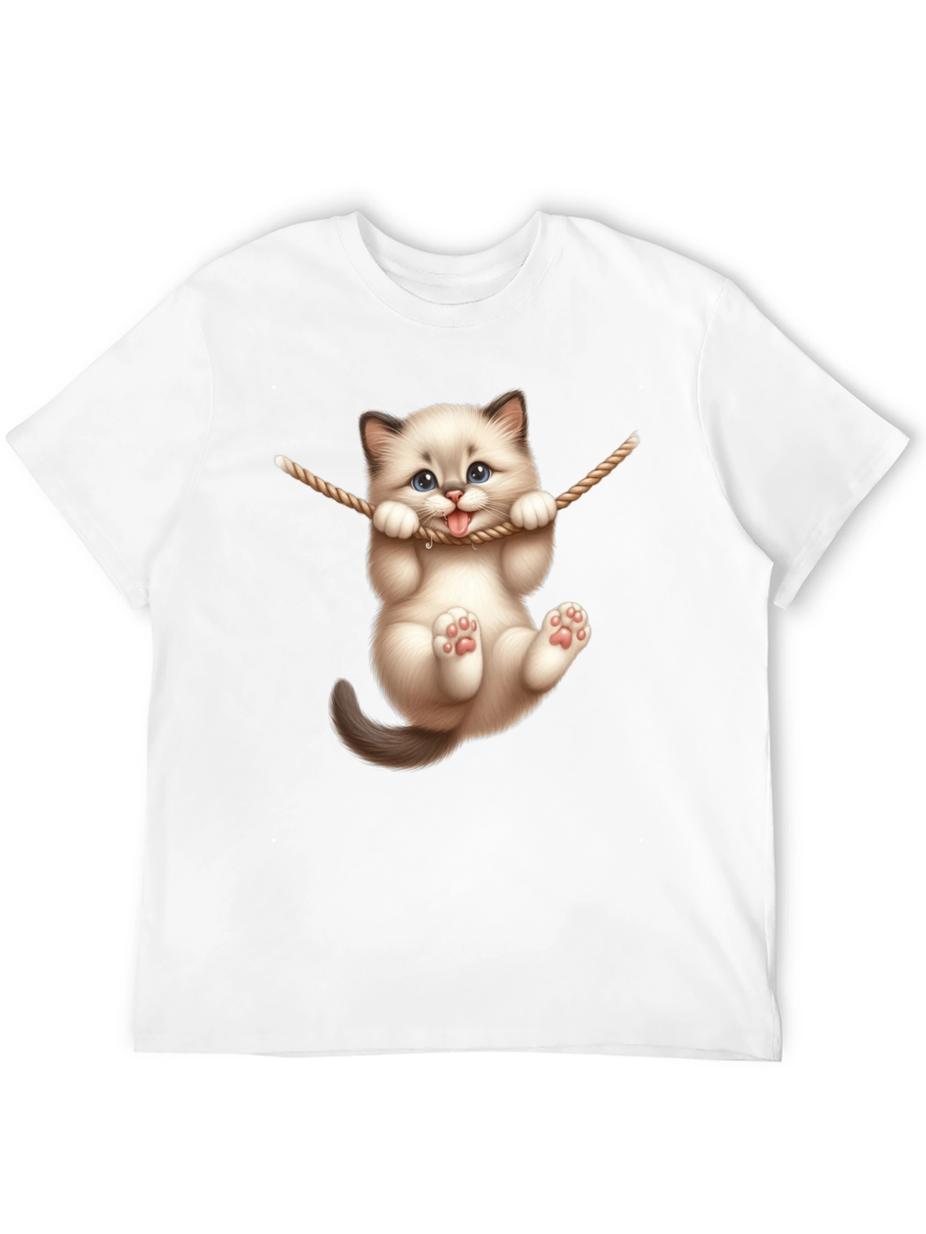Cute Kitten Hanging T-Shirt