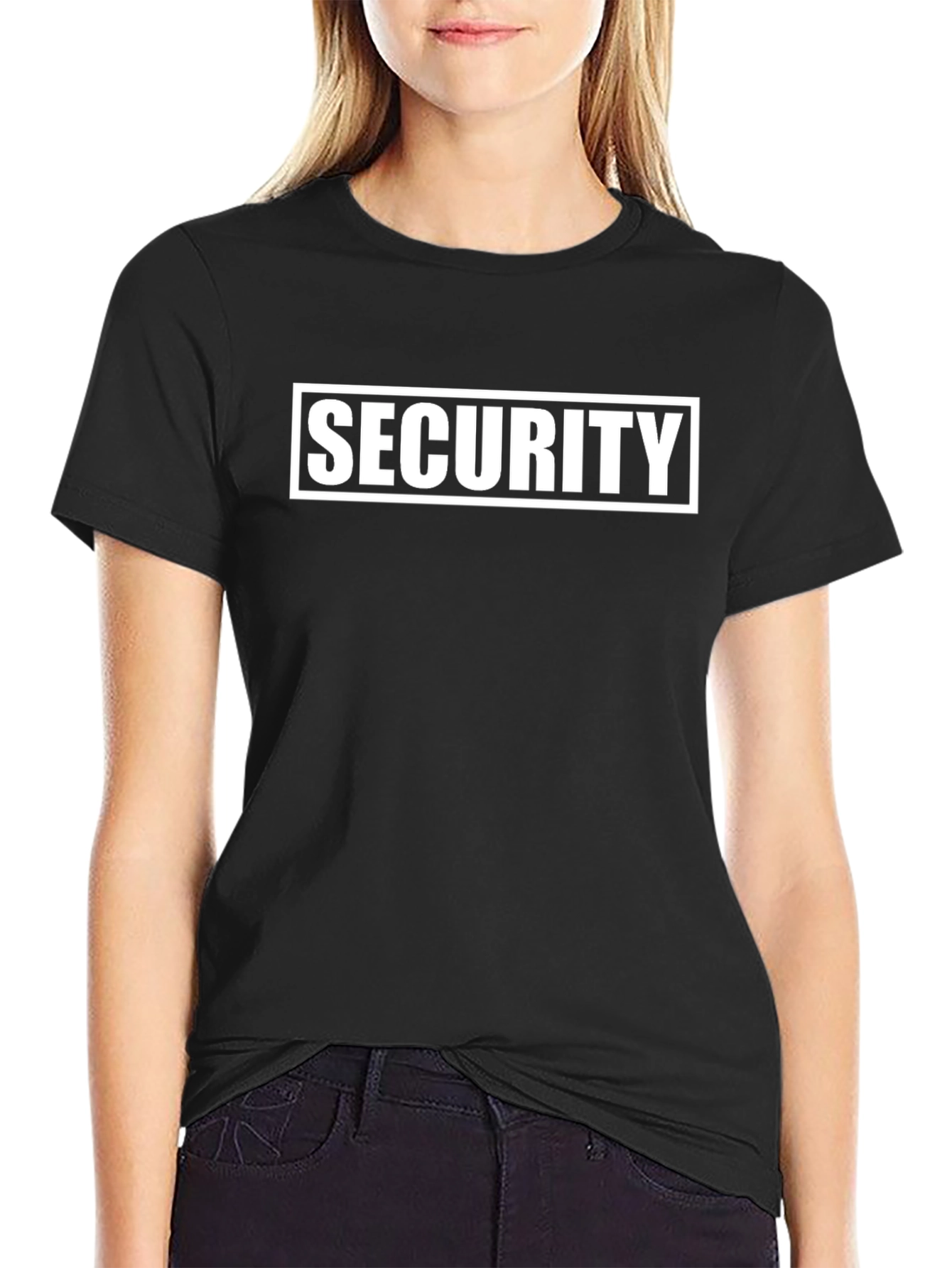 Security Graphic Tee - Black