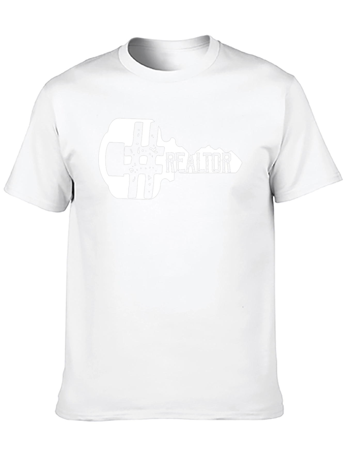 Realtor Key Graphic T-Shirt - Black