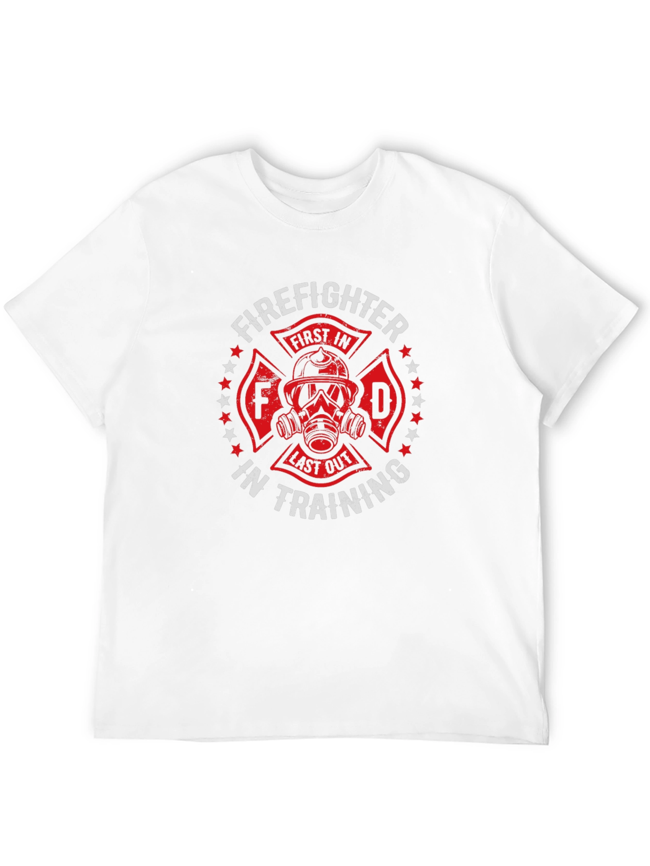 Firefighter Training T-Shirt - First In Last Out Design
