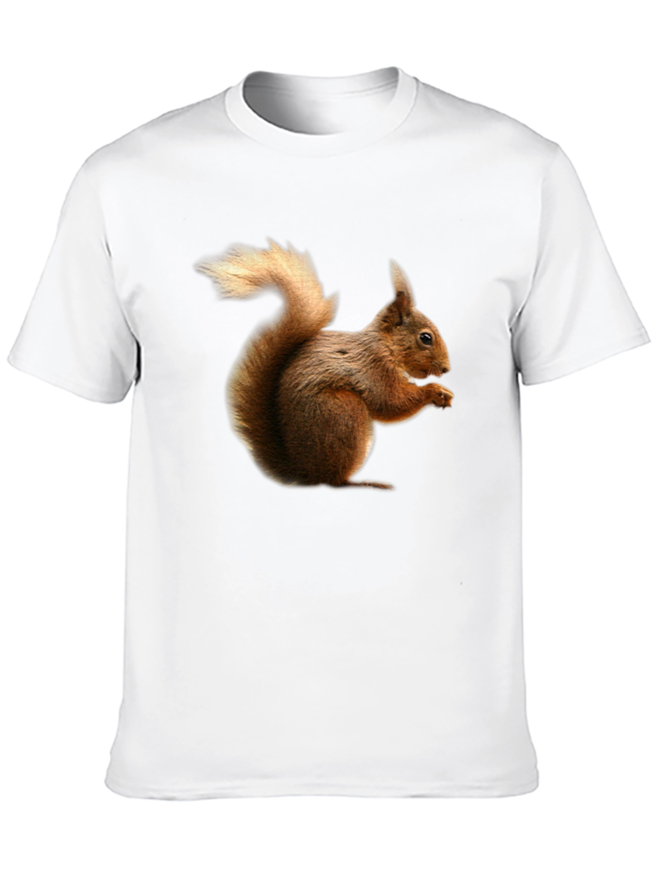 Squirrel Graphic Black T-Shirt