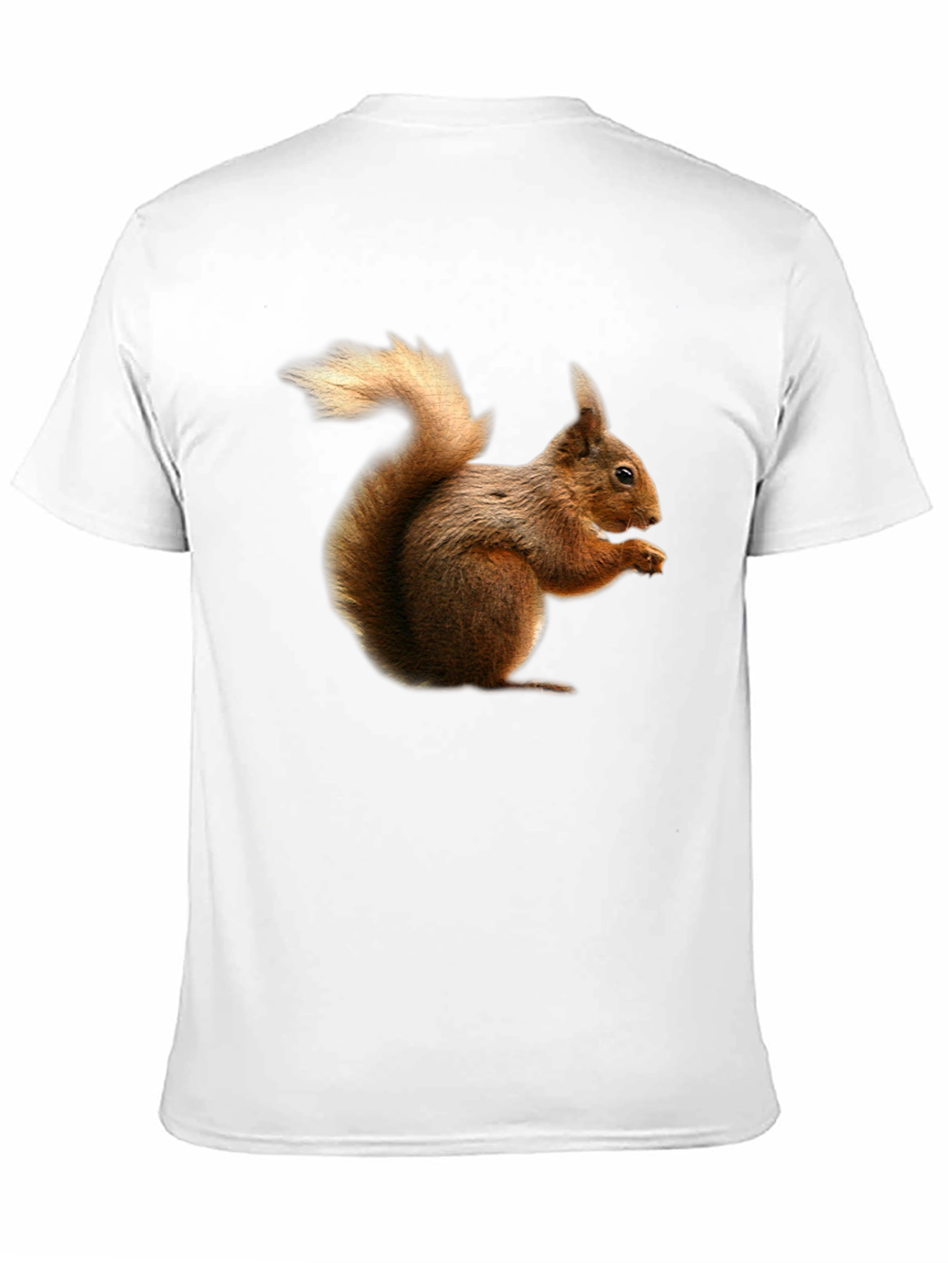 Squirrel Graphic Black T-Shirt