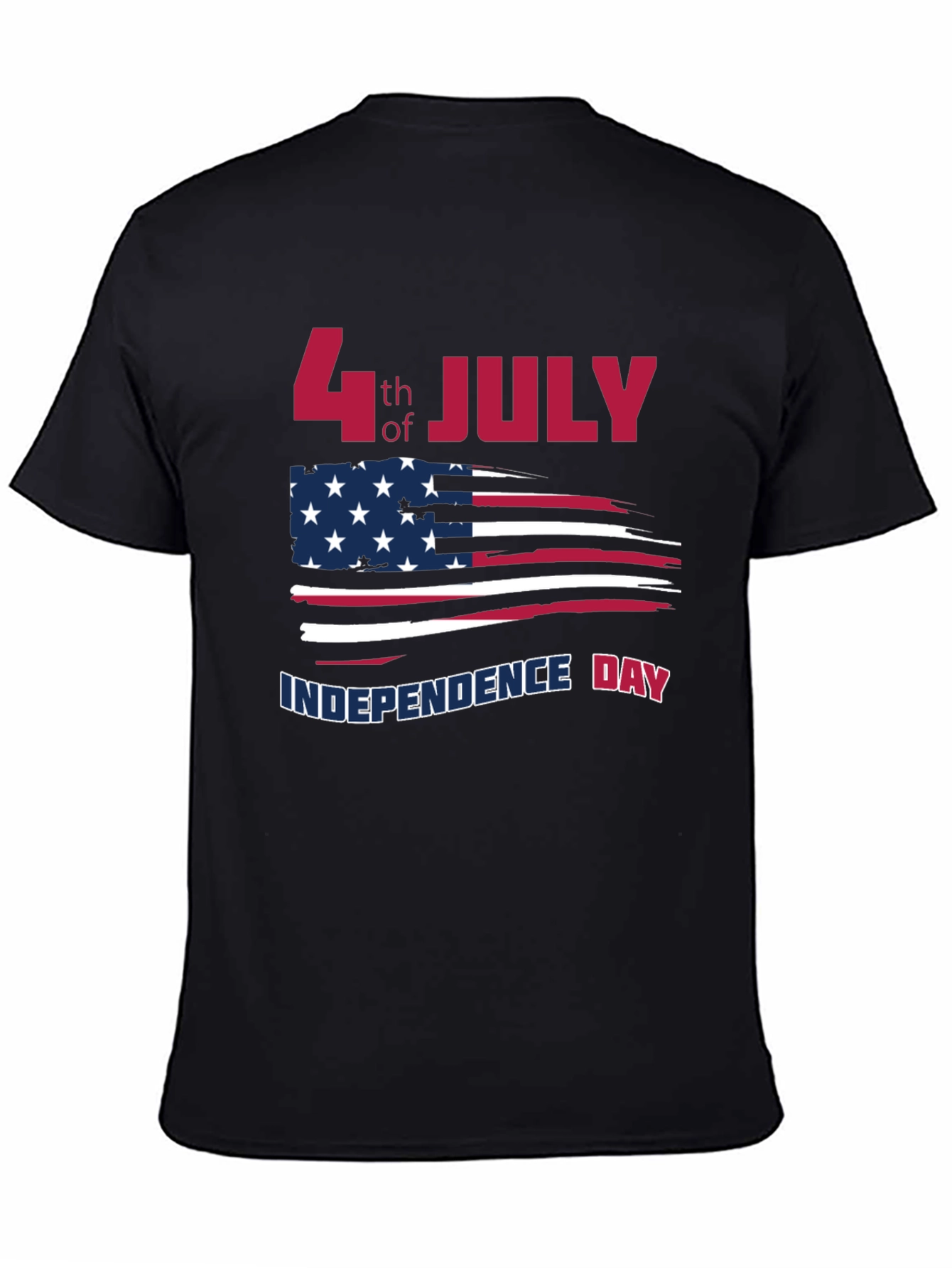 USA Independence Day Graphic T-Shirt