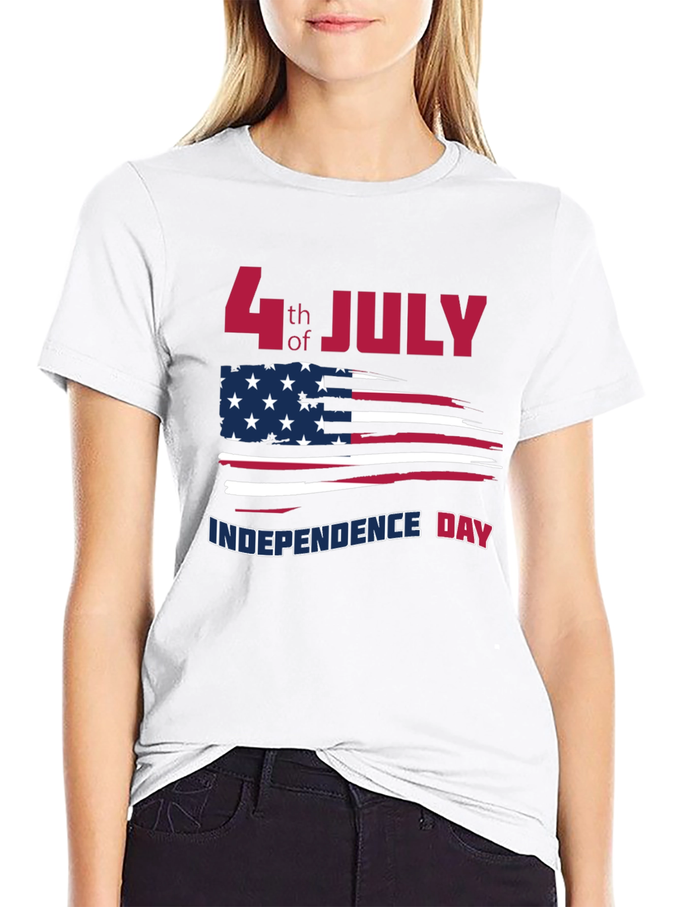 USA Independence Day Graphic T-Shirt