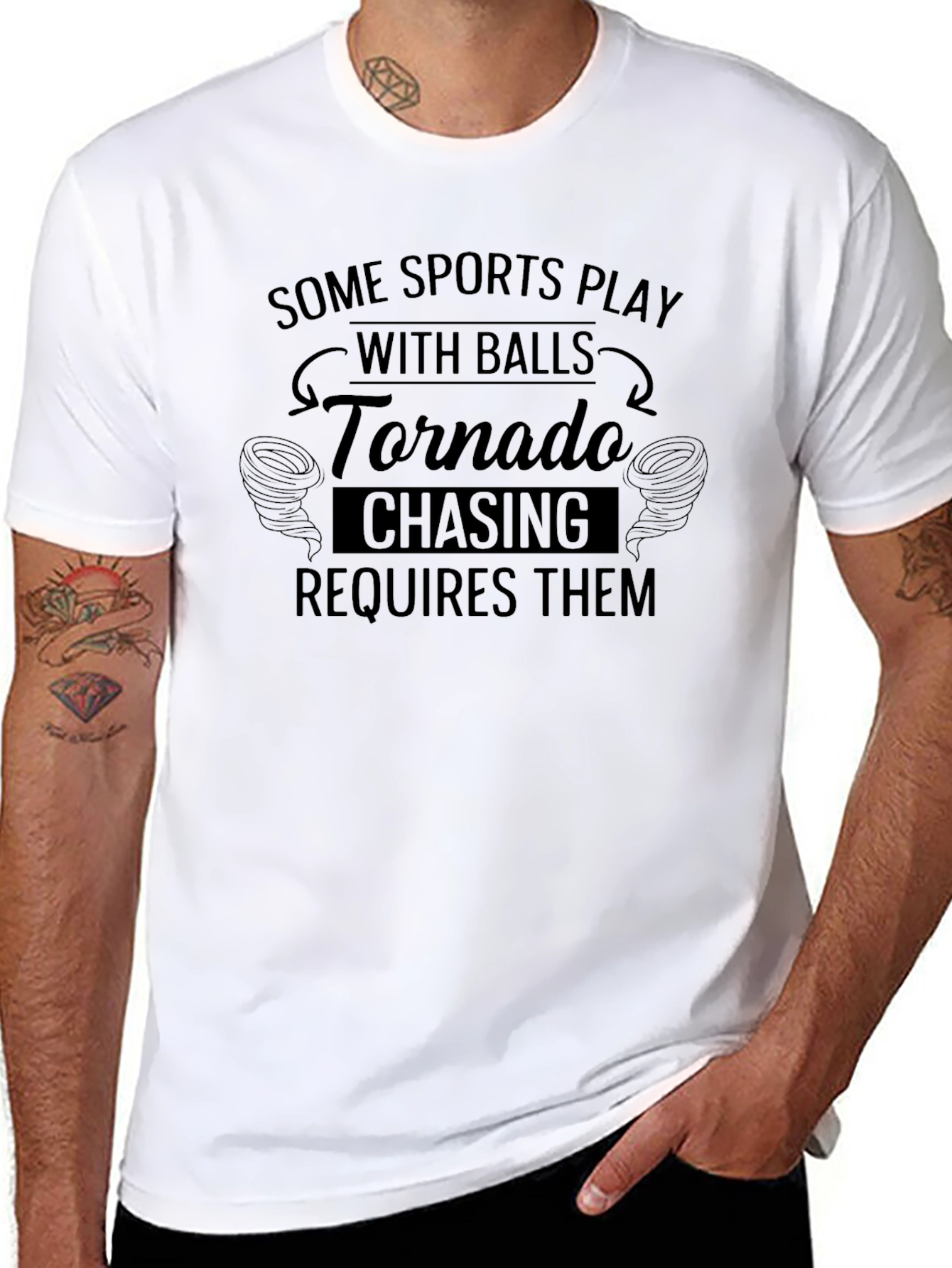 Funny Tornado Chasing T-Shirt