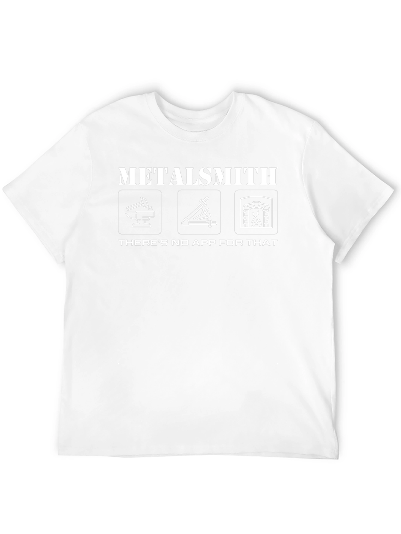 Metalsmith Black T-Shirt - No App For That