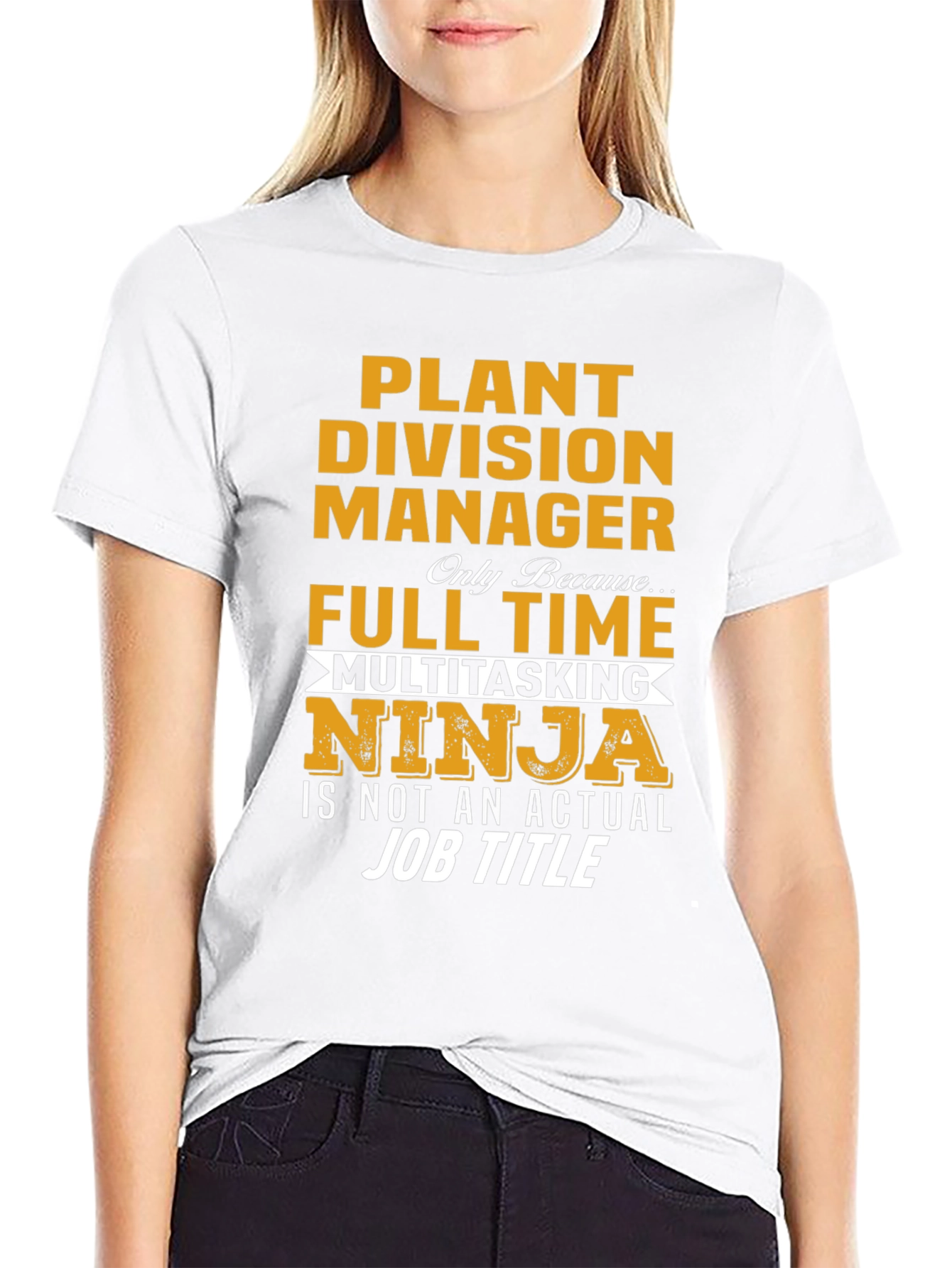 Plant Division Manager Multitasking Ninja T-Shirt