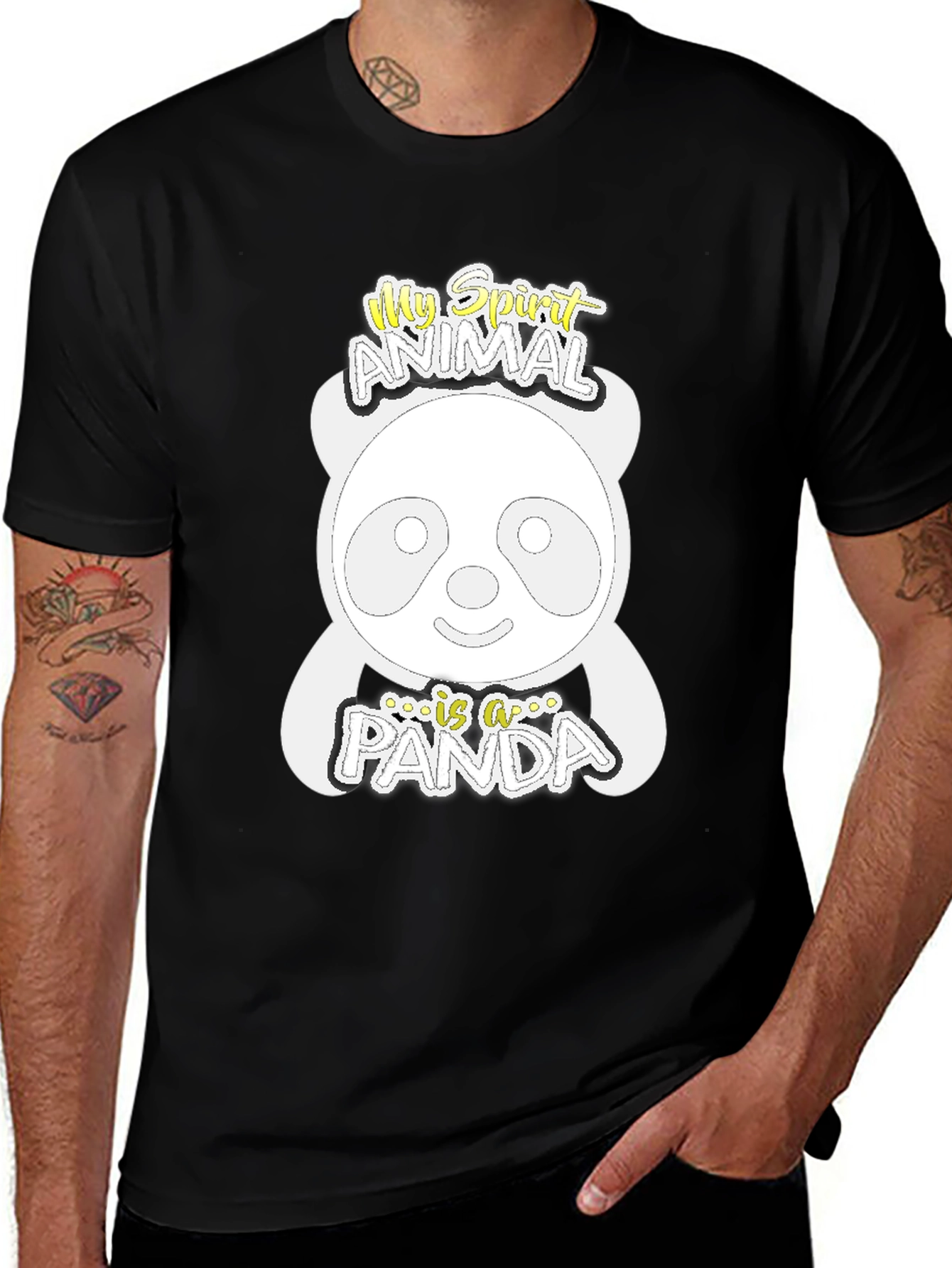 My Spirit Animal is a Panda Graphic Tee