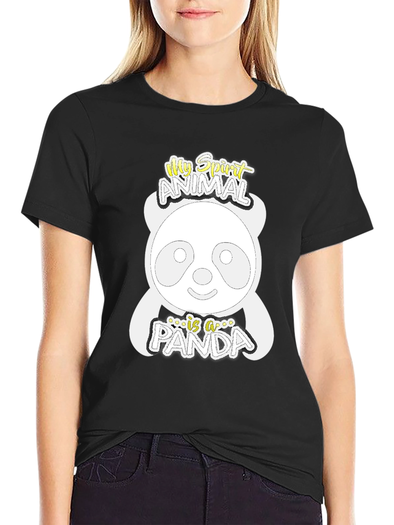 My Spirit Animal is a Panda Graphic Tee