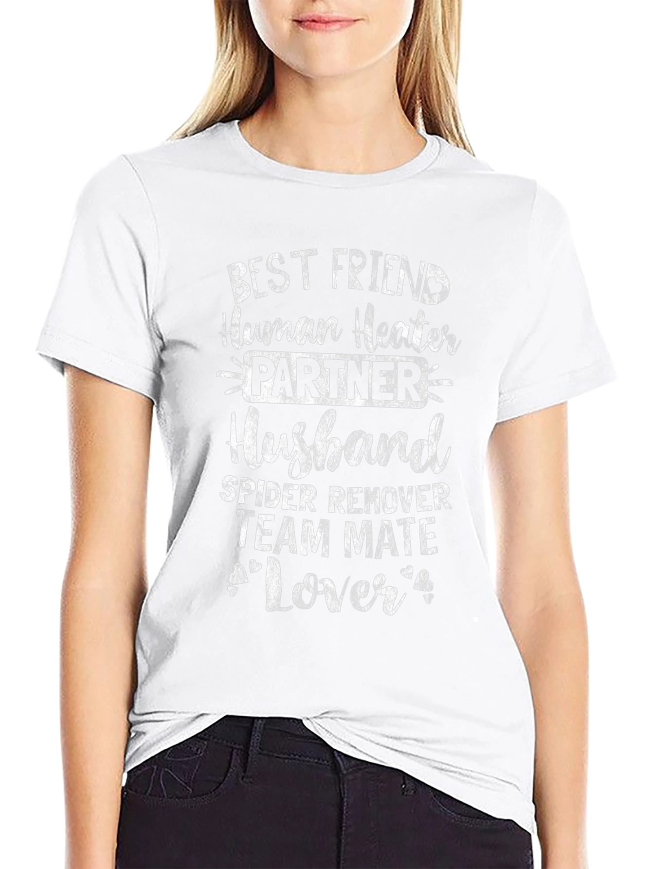 Husband Best Friend Lover Partner Graphic T-Shirt