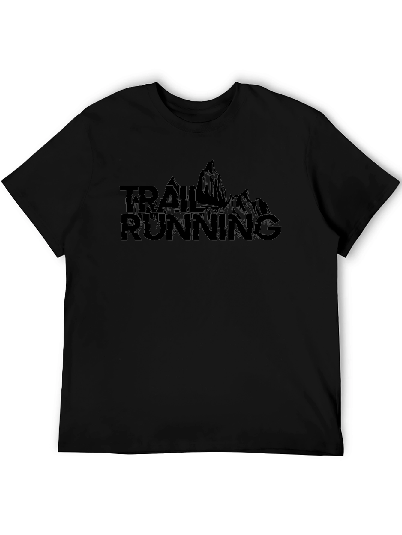 Trail Running T-Shirt - Mountain Design