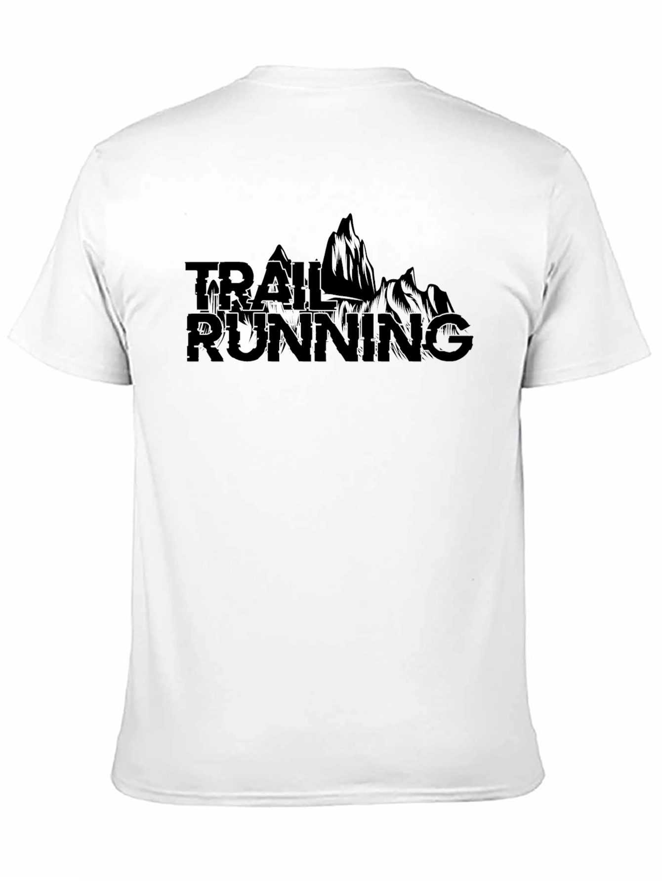 Trail Running T-Shirt - Mountain Design