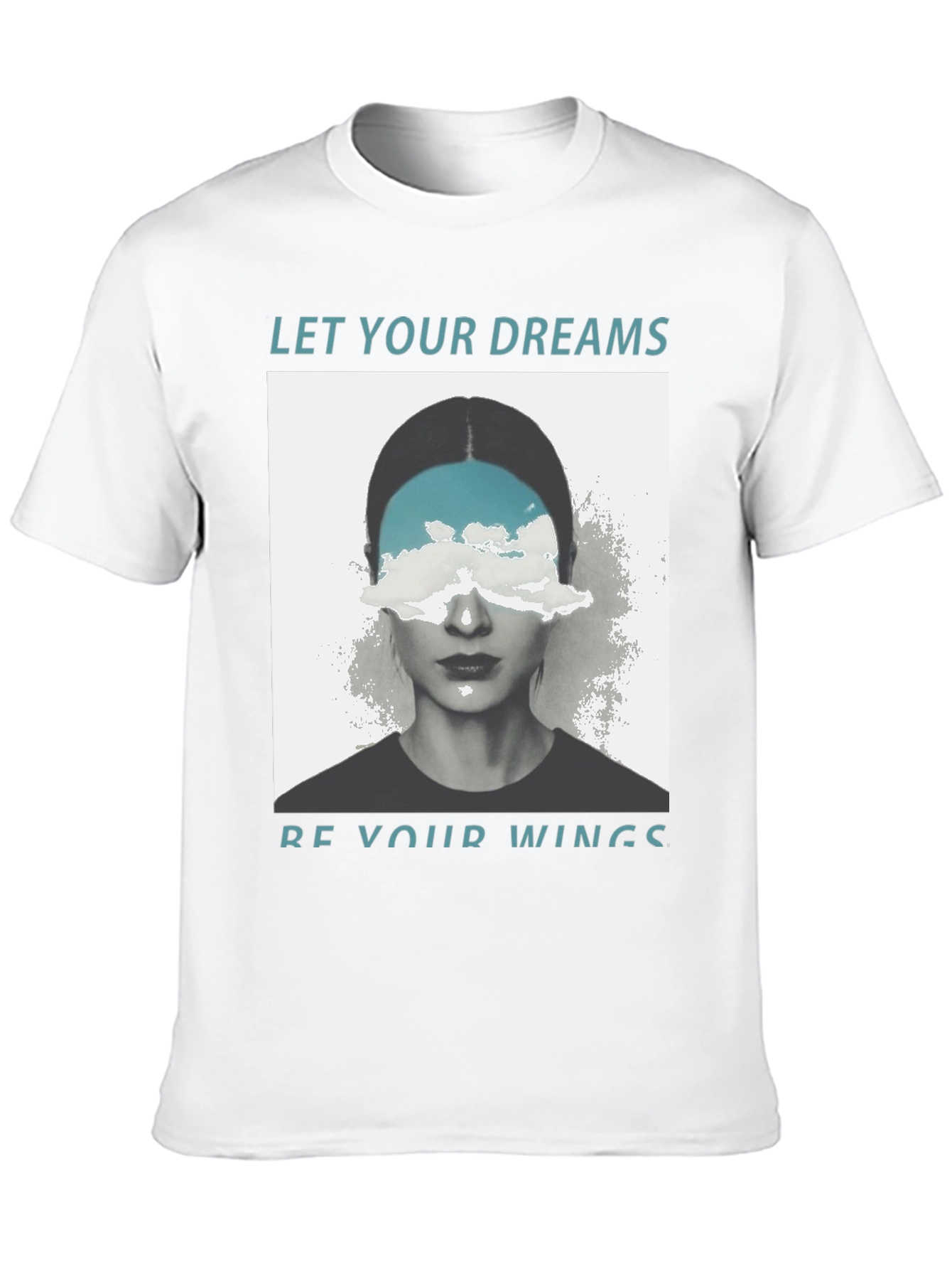 Dream Wings Graphic Tee - Unisex Black T-Shirt