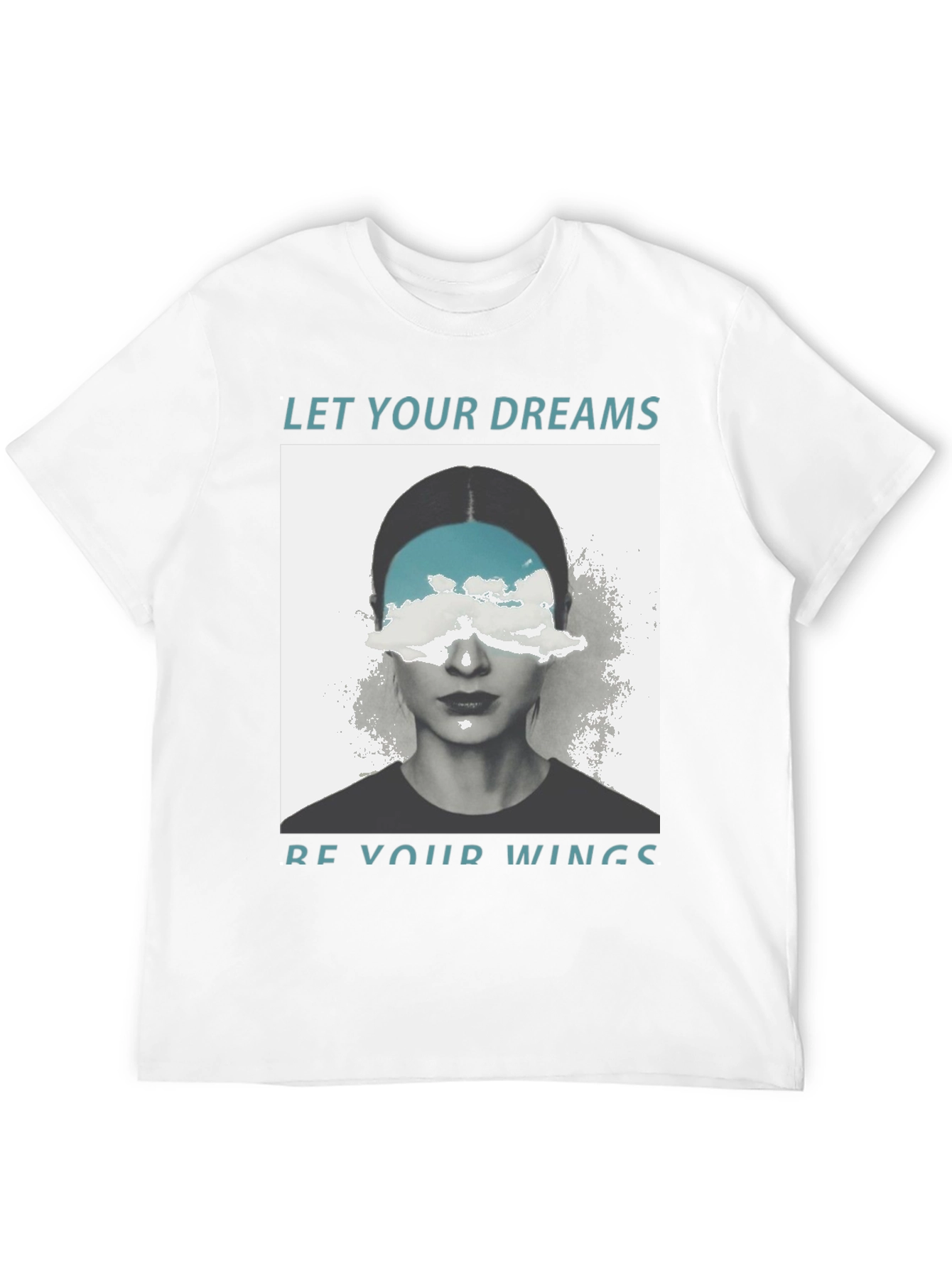 Dream Wings Graphic Tee - Unisex Black T-Shirt