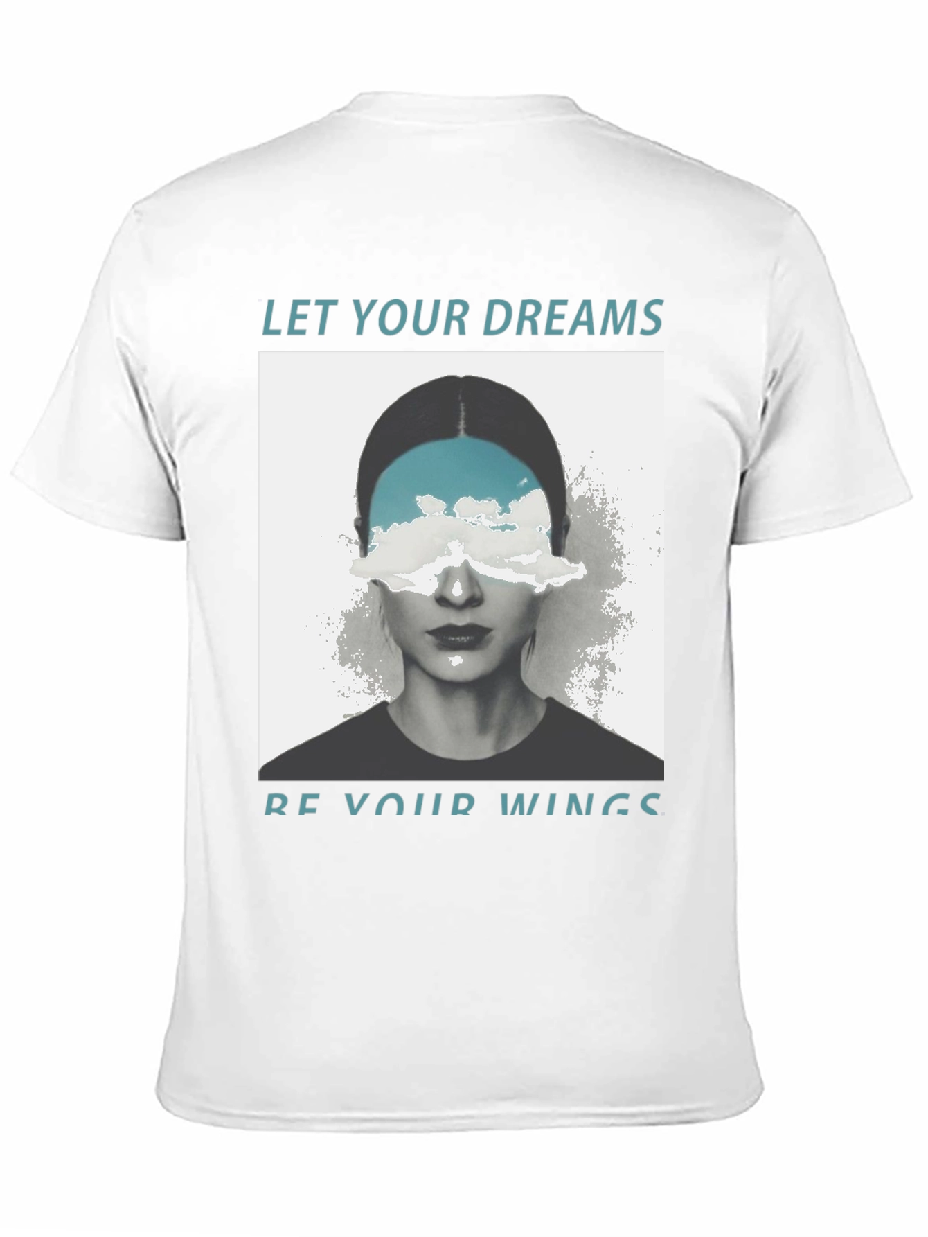 Dream Wings Graphic Tee - Unisex Black T-Shirt