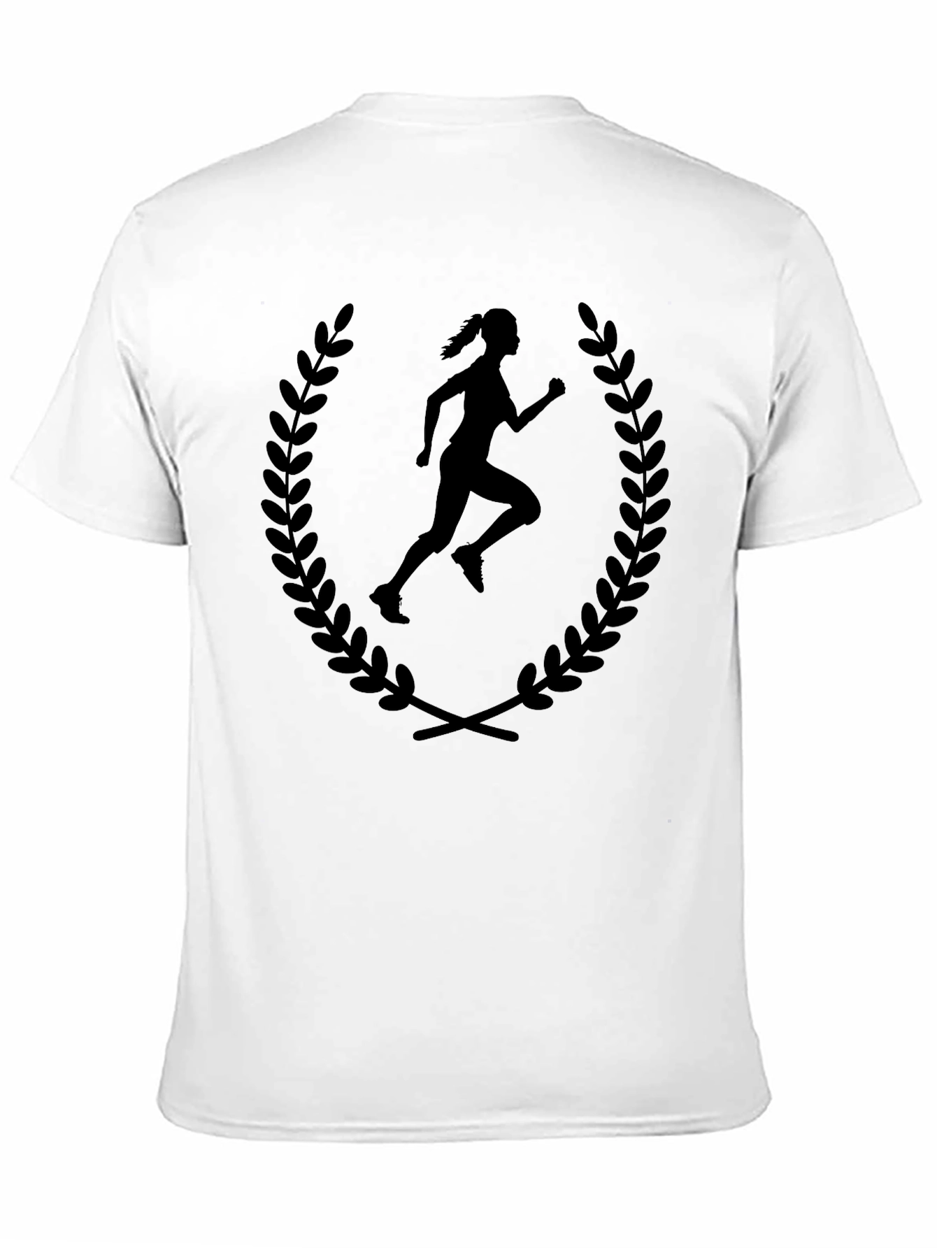 Runner Silhouette Graphic Tee - Unisex Cotton T-Shirt