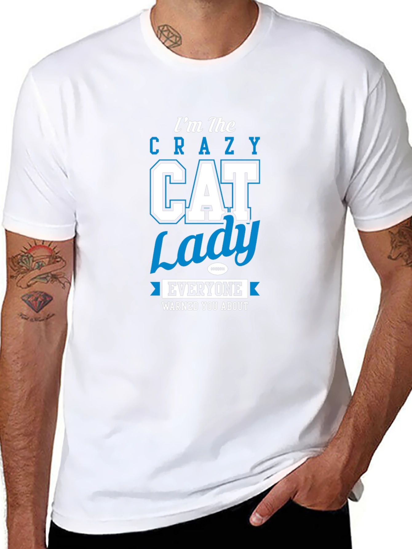 Crazy Cat Lady T-Shirt - Unique Design