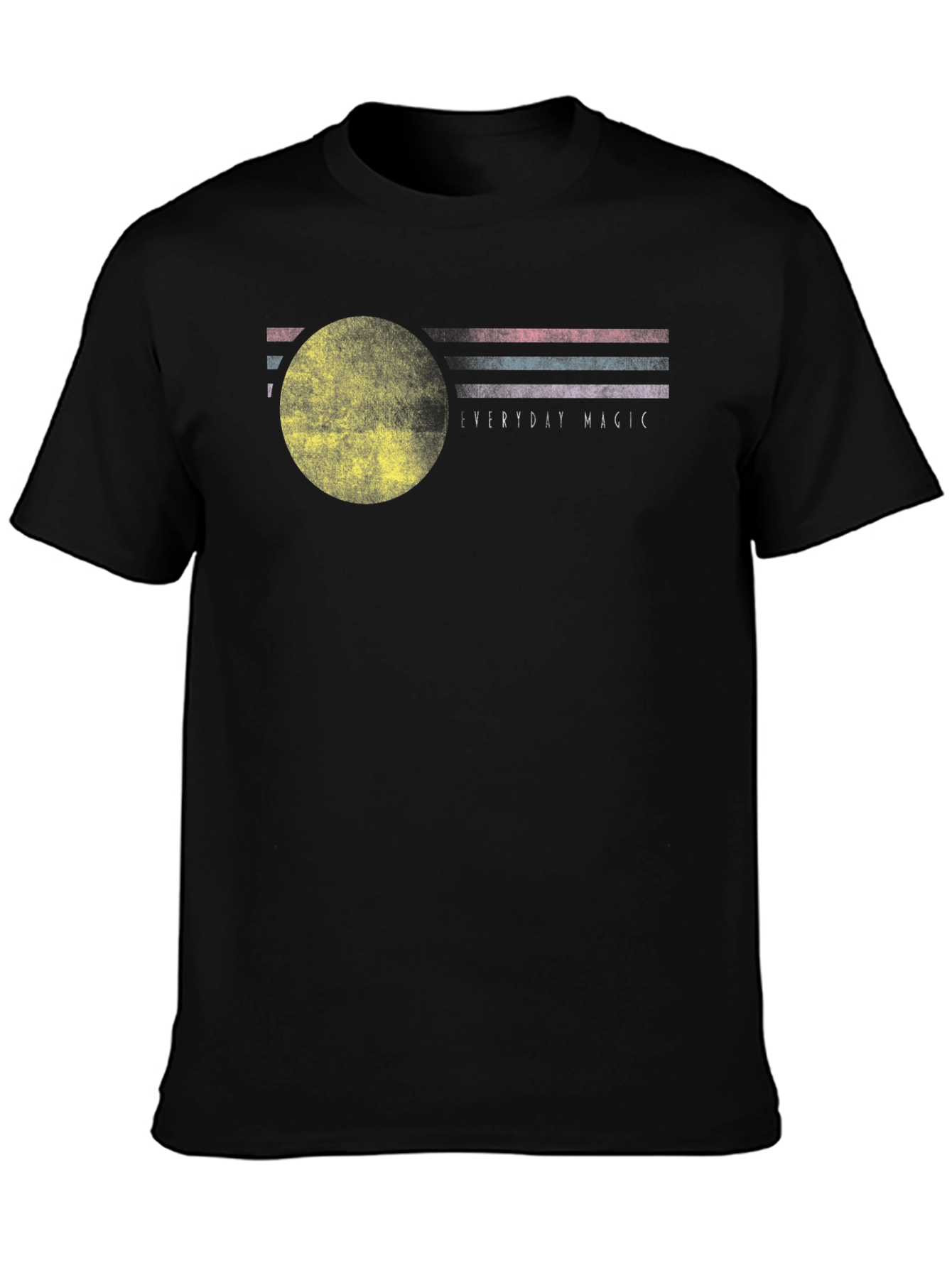 Everyday Magic Graphic Tee - Black Cotton Blend