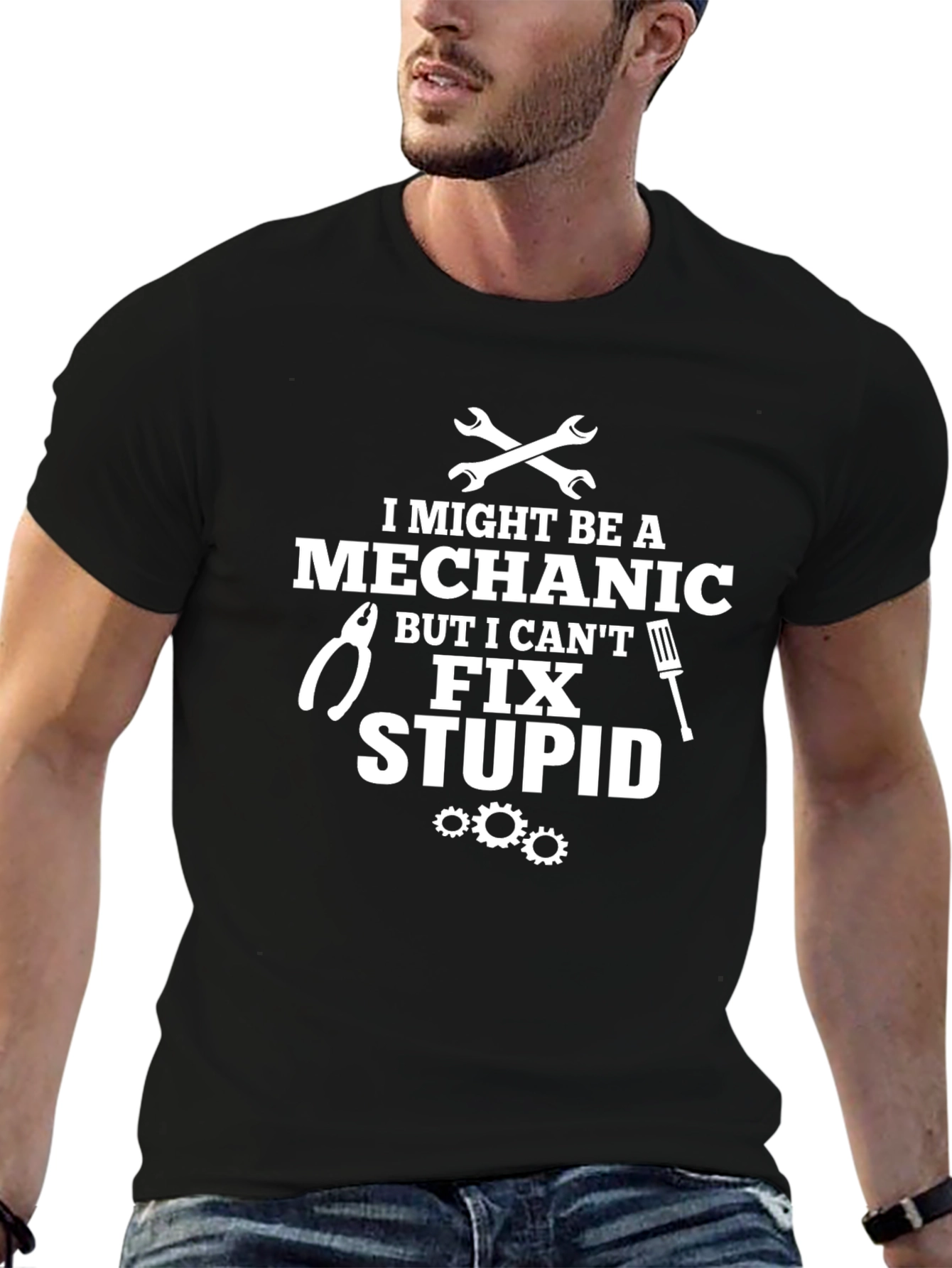 Mechanic Humor T-Shirt: I Might Be A Mechanic