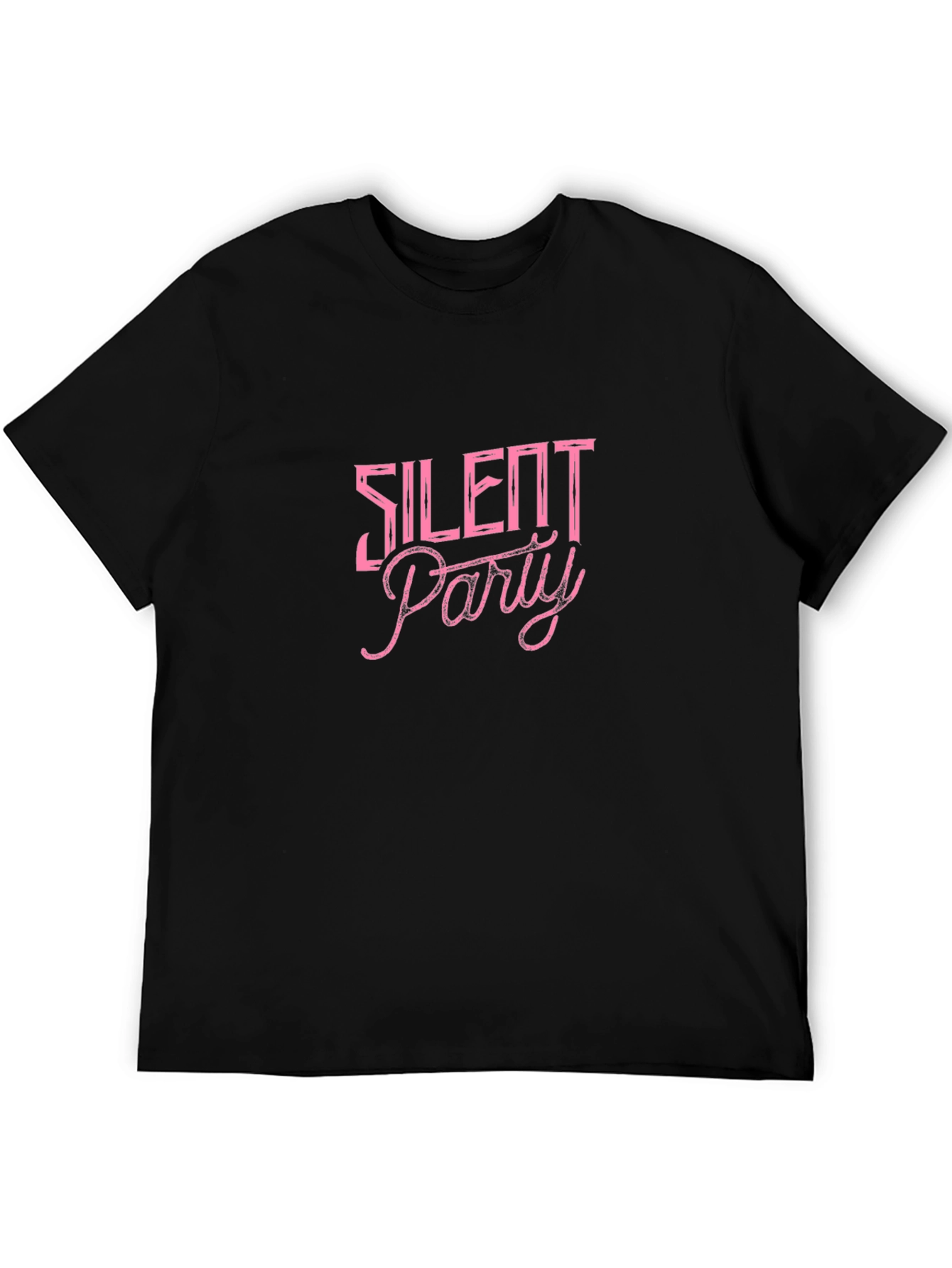 Silent Party Black Tee