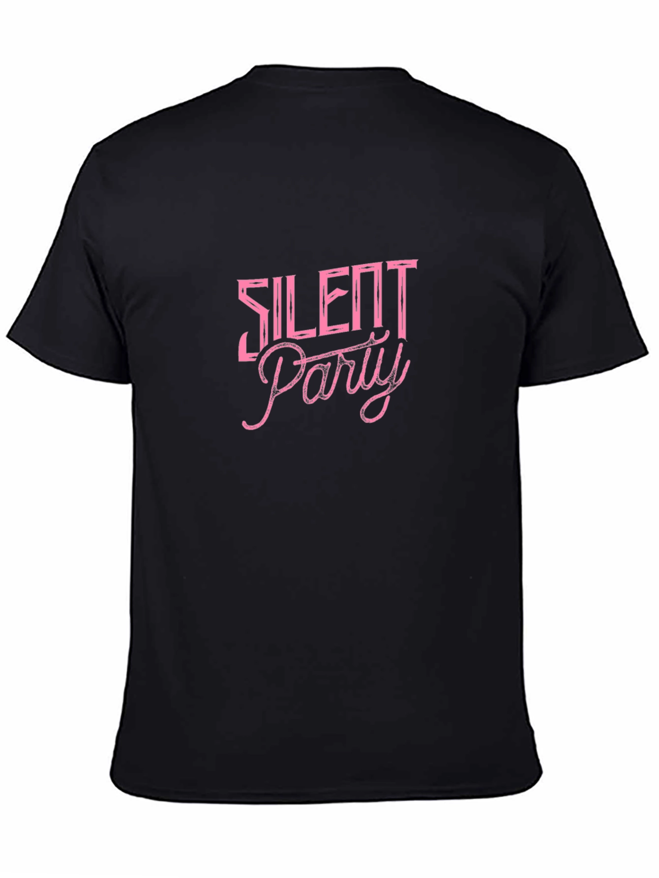 Silent Party Black Tee