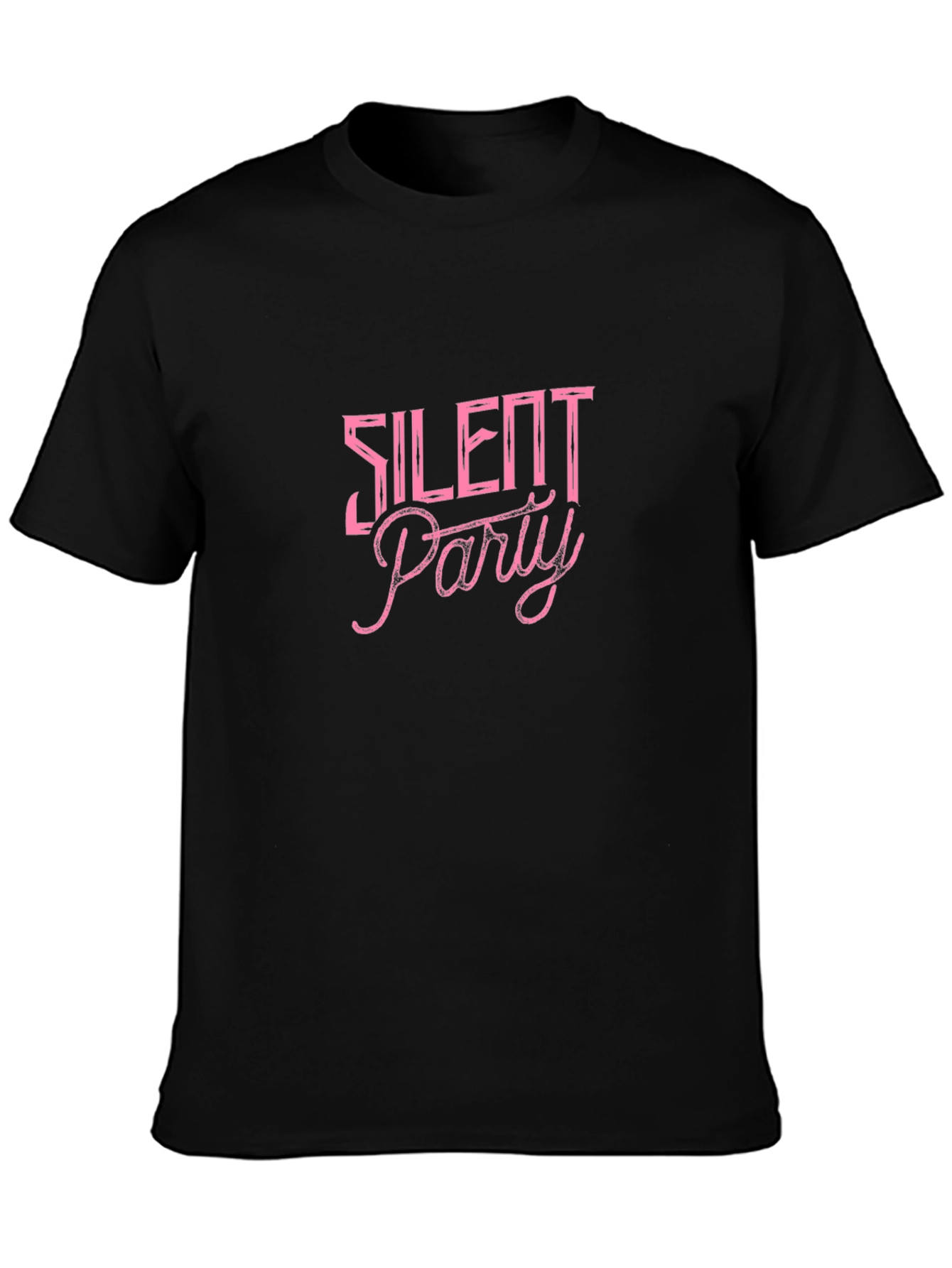 Silent Party Black Tee