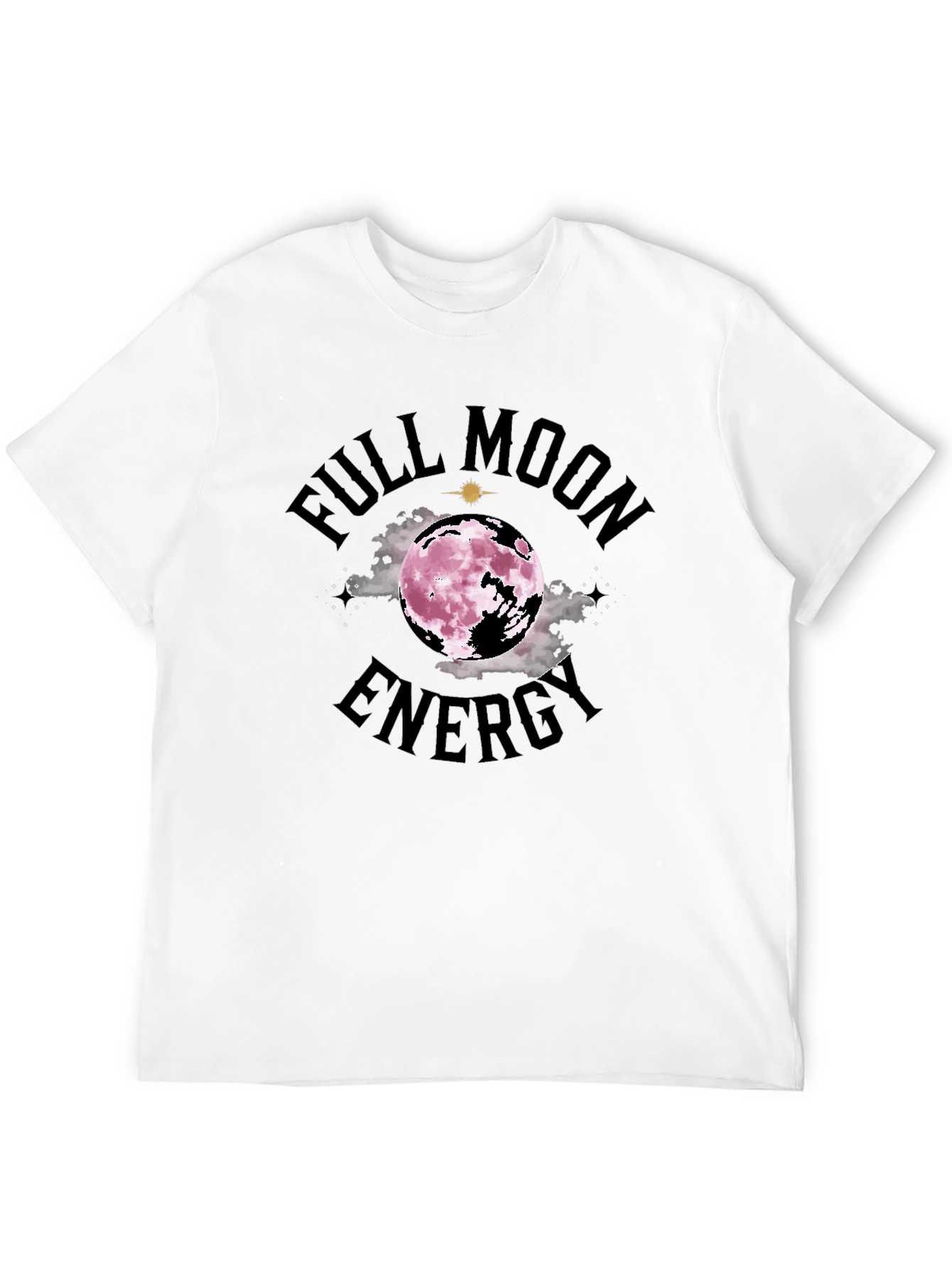 Full Moon Energy T-Shirt - Celestial Design