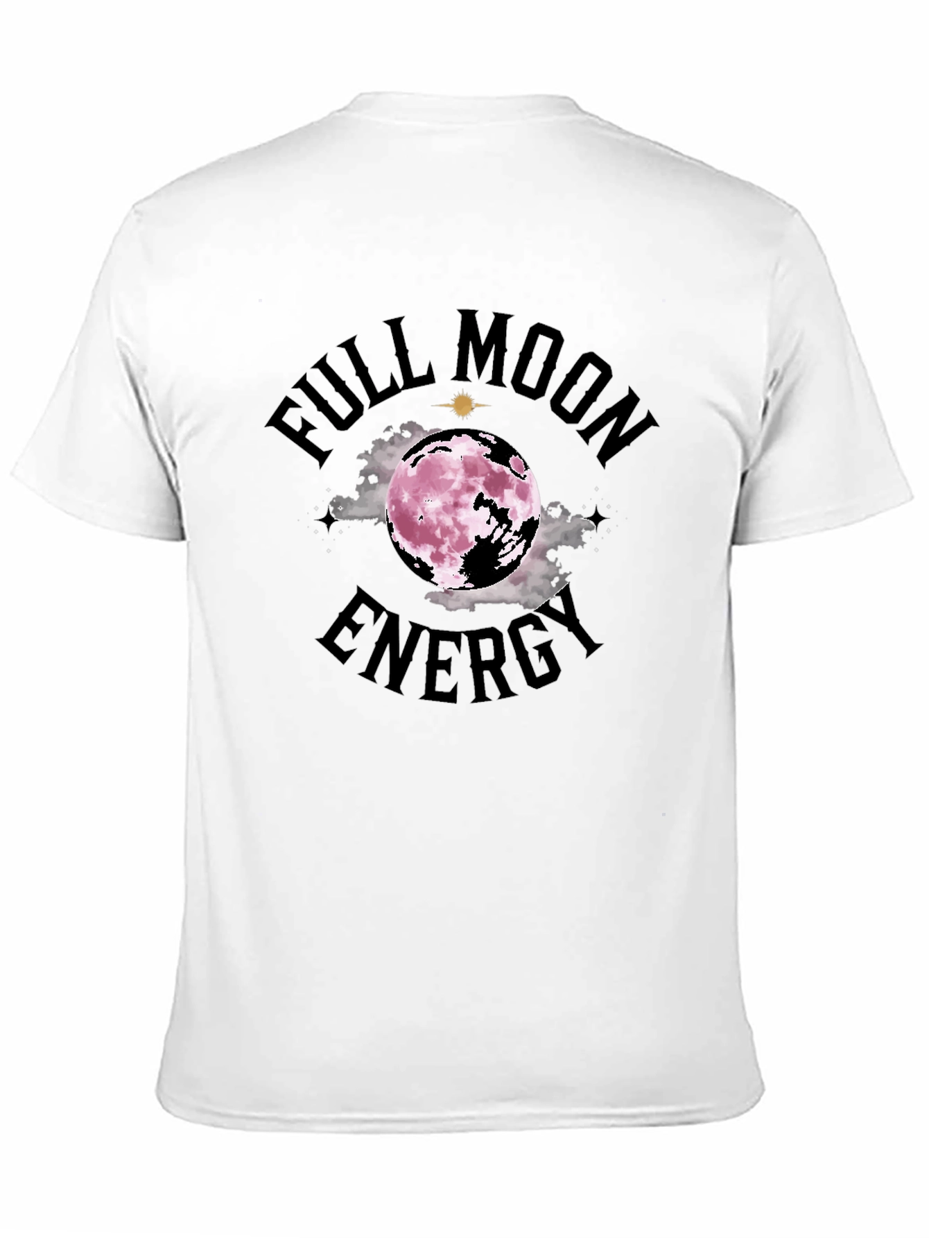 Full Moon Energy T-Shirt - Celestial Design