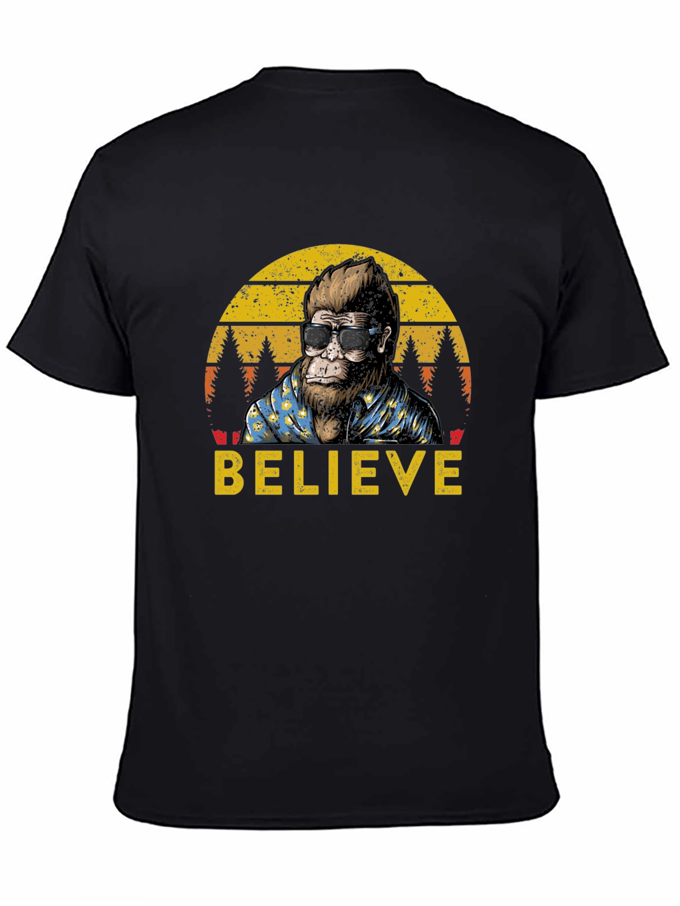 Believe Bigfoot T-Shirt - Funny Cryptozoology Tee