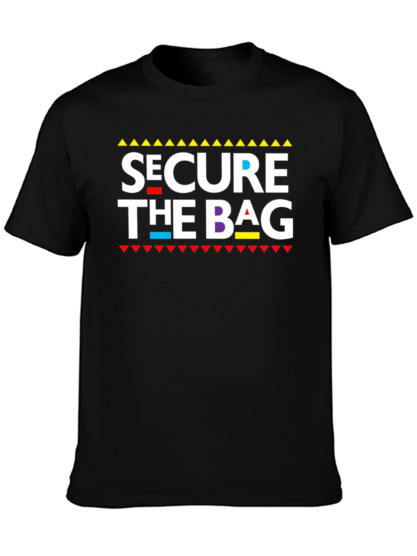 Secure the Bag Graphic Tee - Black