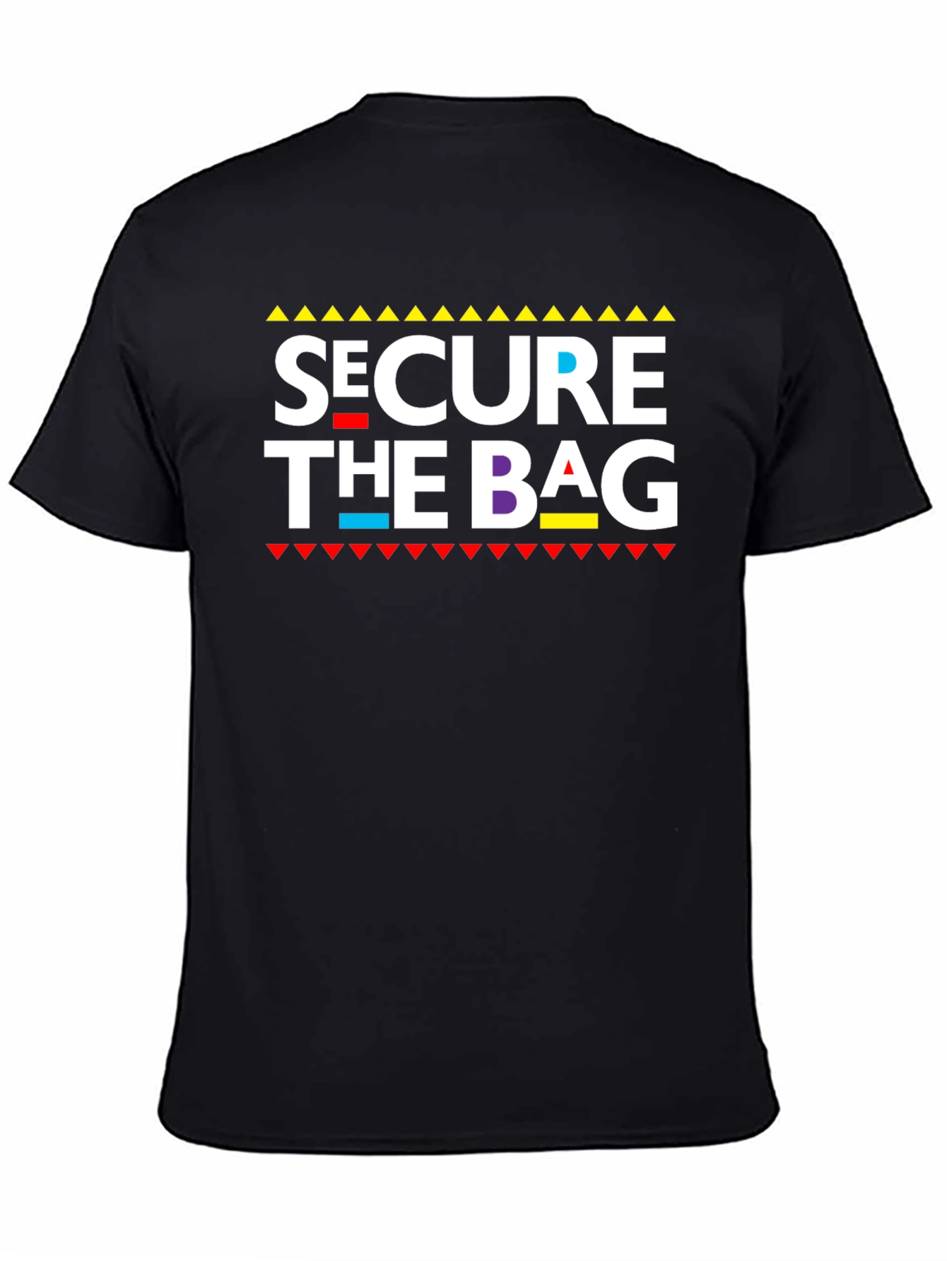Secure the Bag Graphic Tee - Black