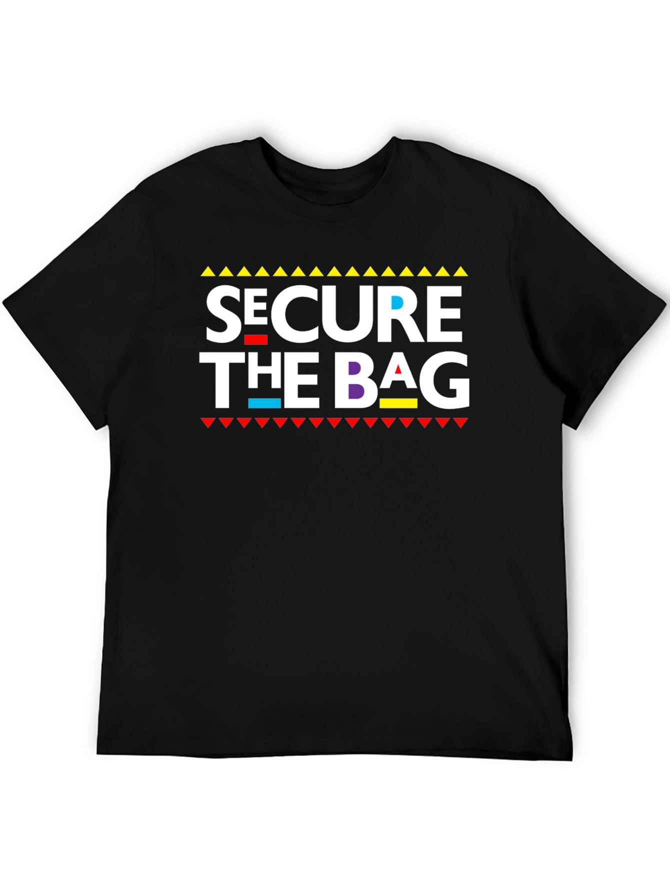 Secure the Bag Graphic Tee - Black