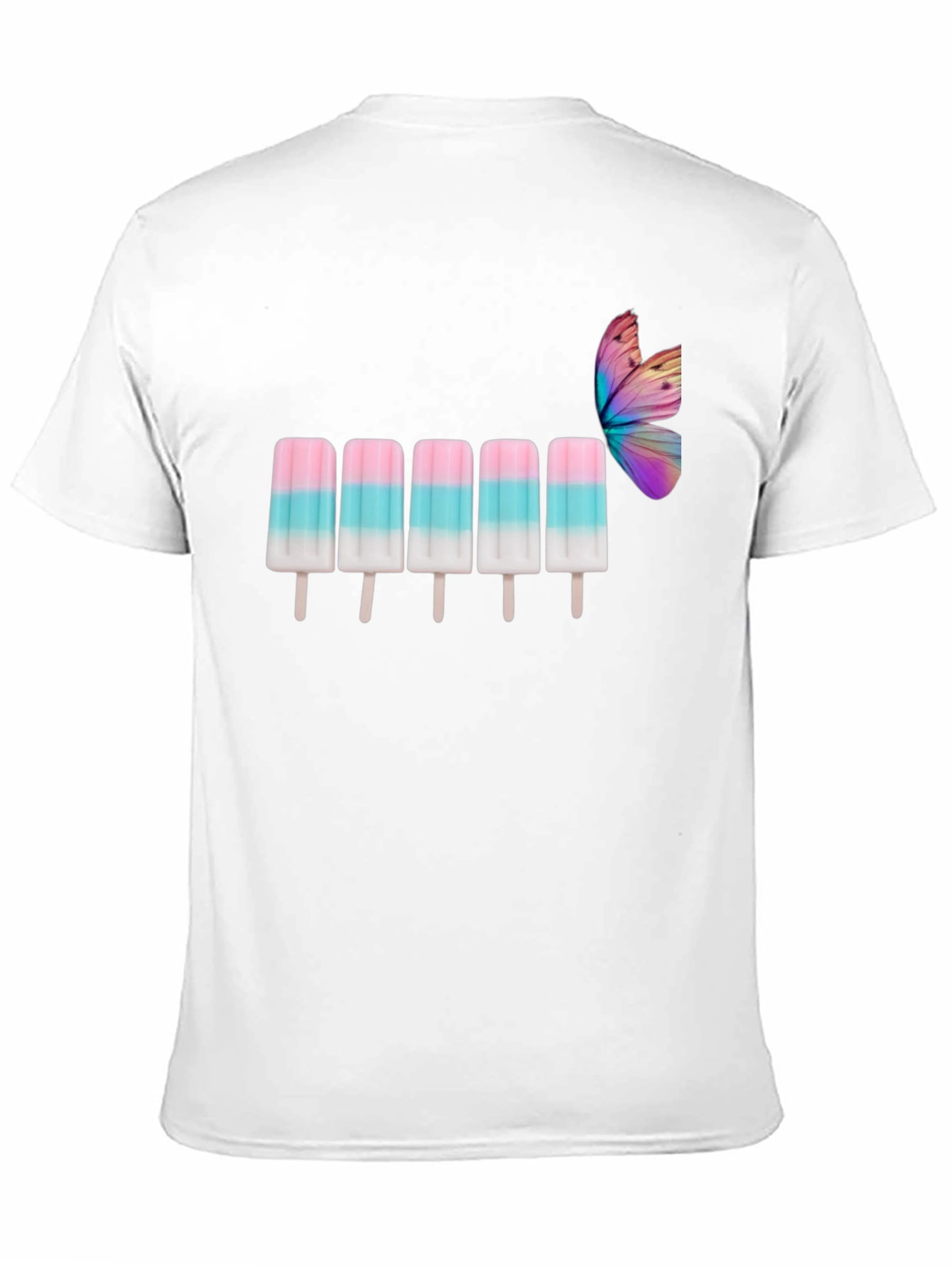 Summer Popsicle Graphic Tee - Unisex Black T-Shirt