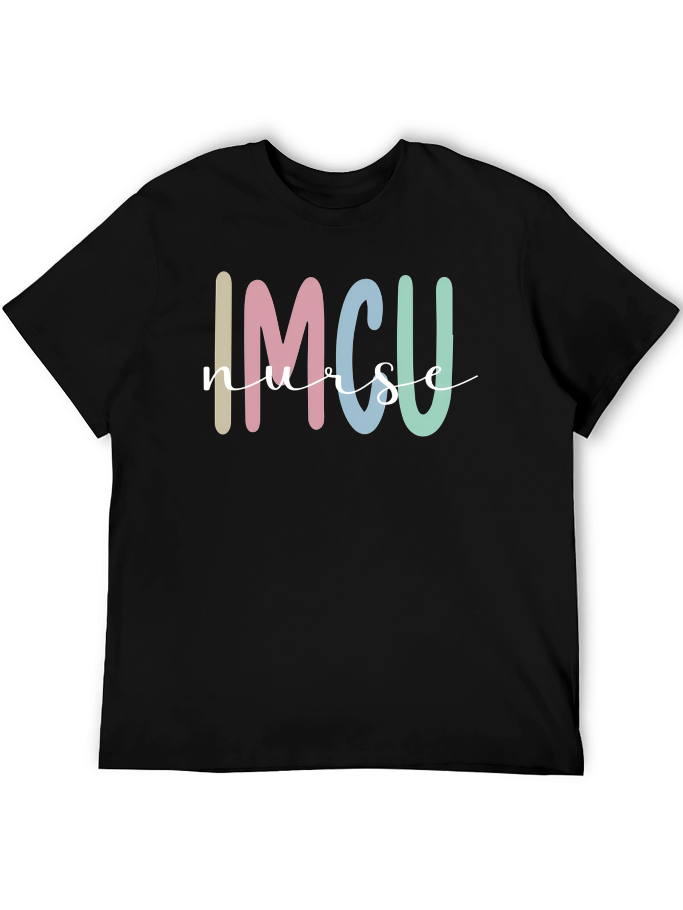 IMCU Nurse Graphic T-Shirt - Black