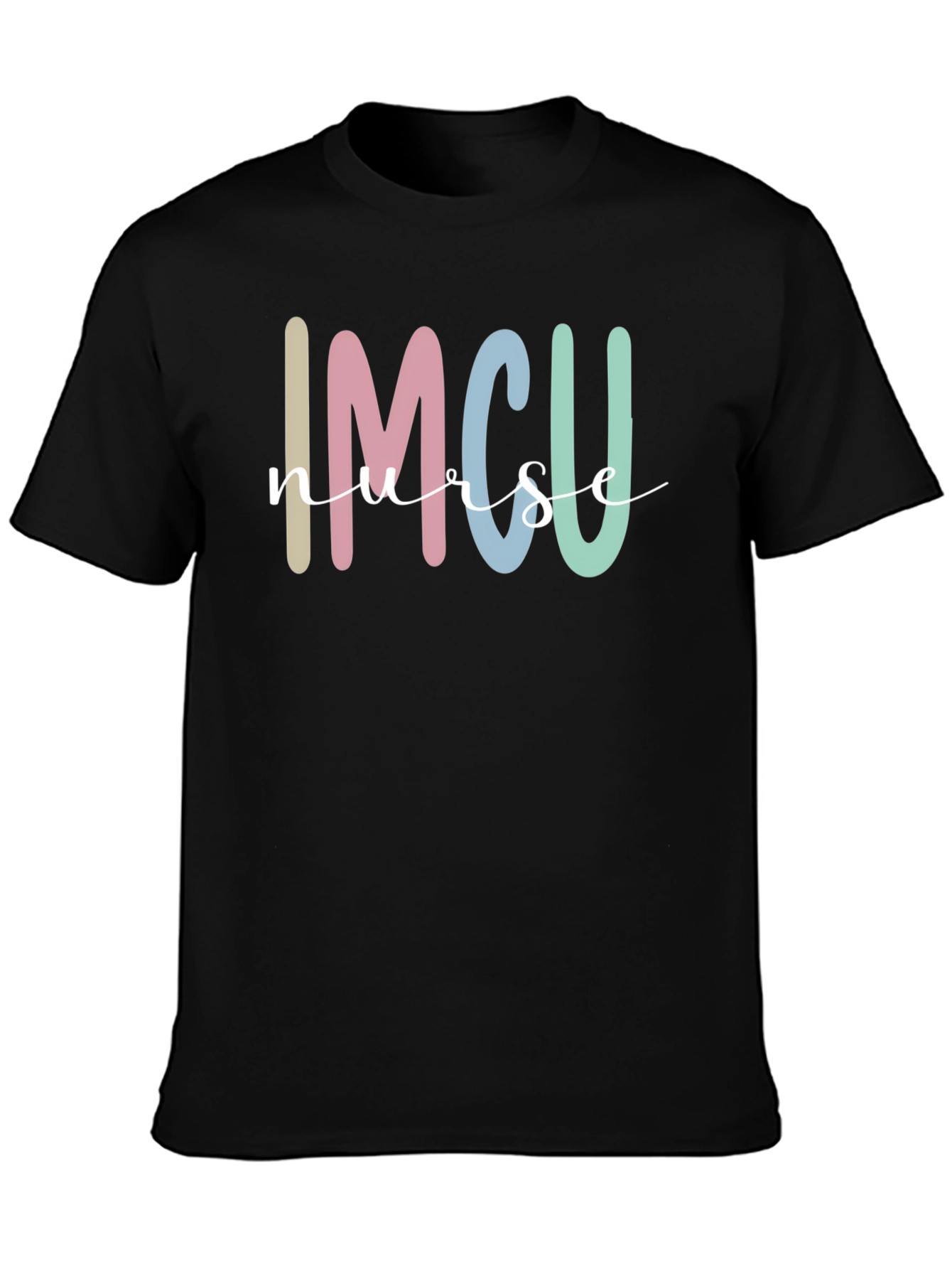 IMCU Nurse Graphic T-Shirt - Black