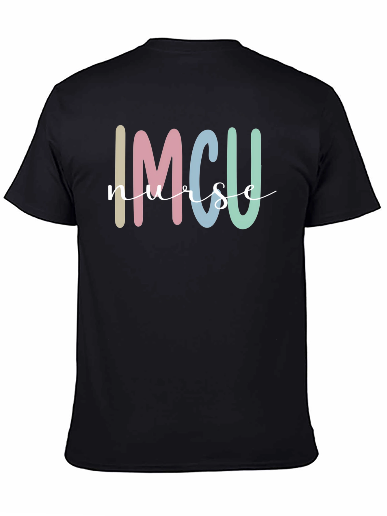 IMCU Nurse Graphic T-Shirt - Black