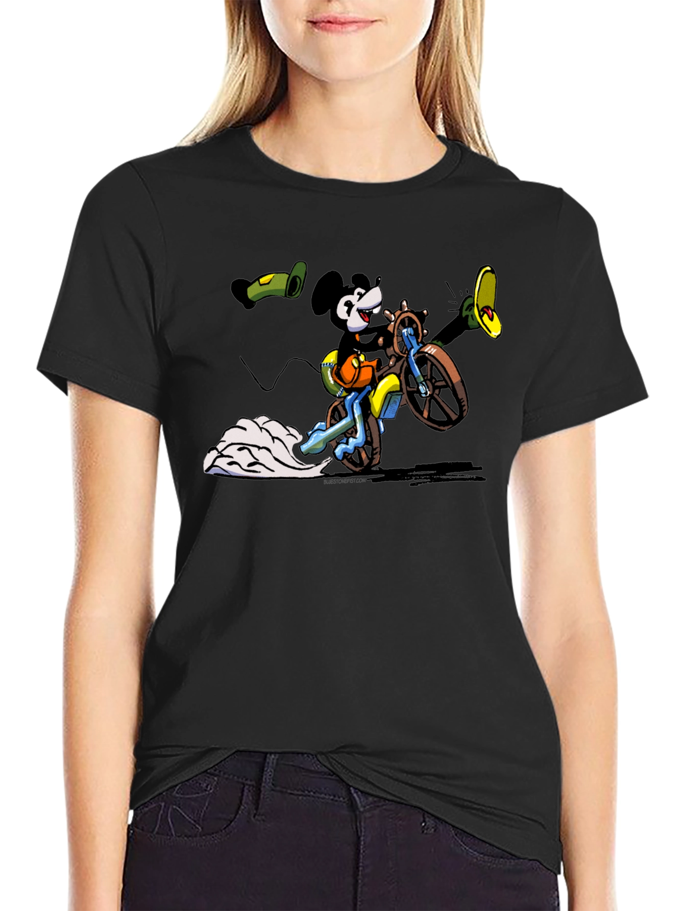 Mickey Mouse Motorcycle T-Shirt