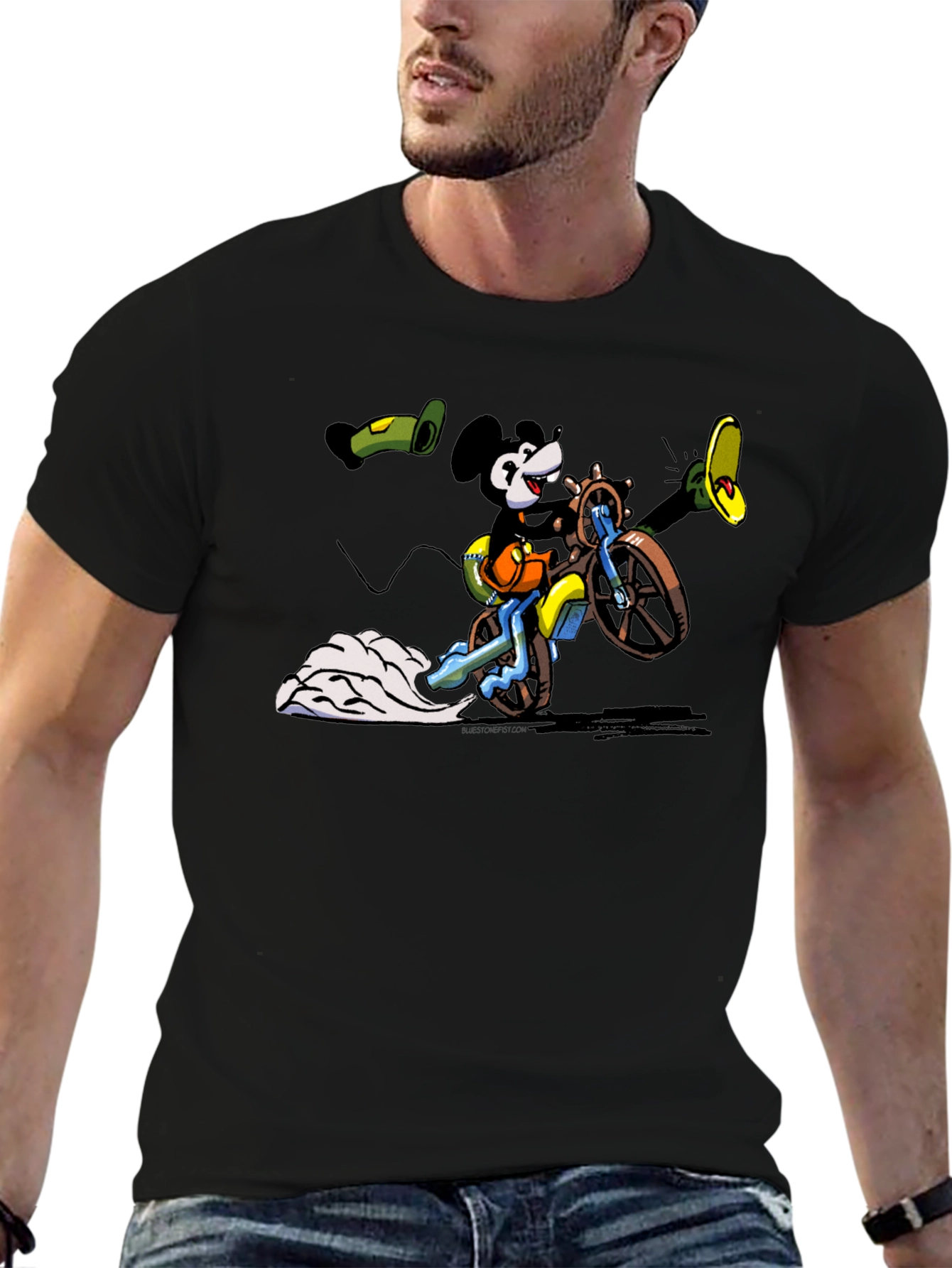 Mickey Mouse Motorcycle T-Shirt