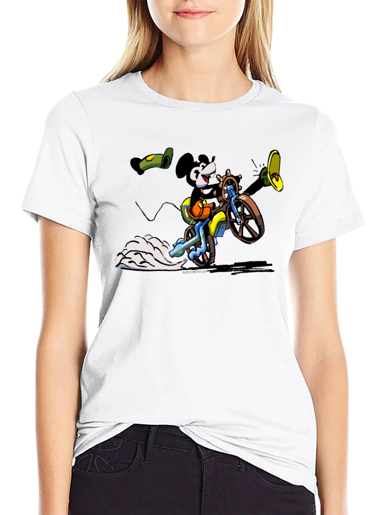 Mickey Mouse Motorcycle T-Shirt