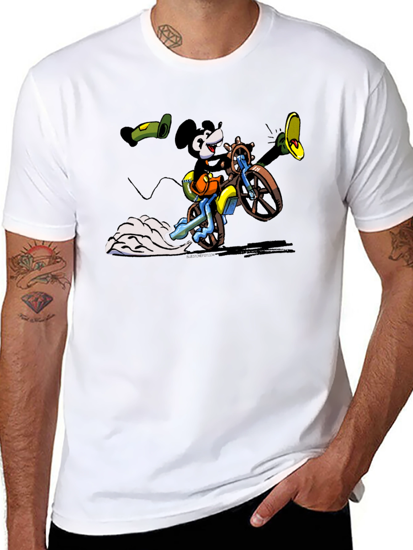 Mickey Mouse Motorcycle T-Shirt