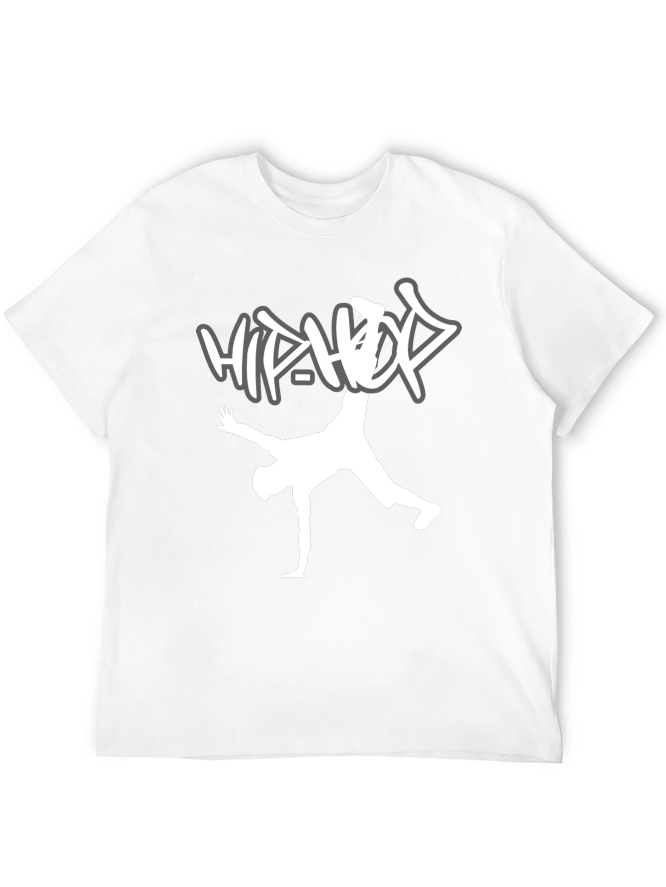 Hip Hop Dancer Graphic Tee - Black