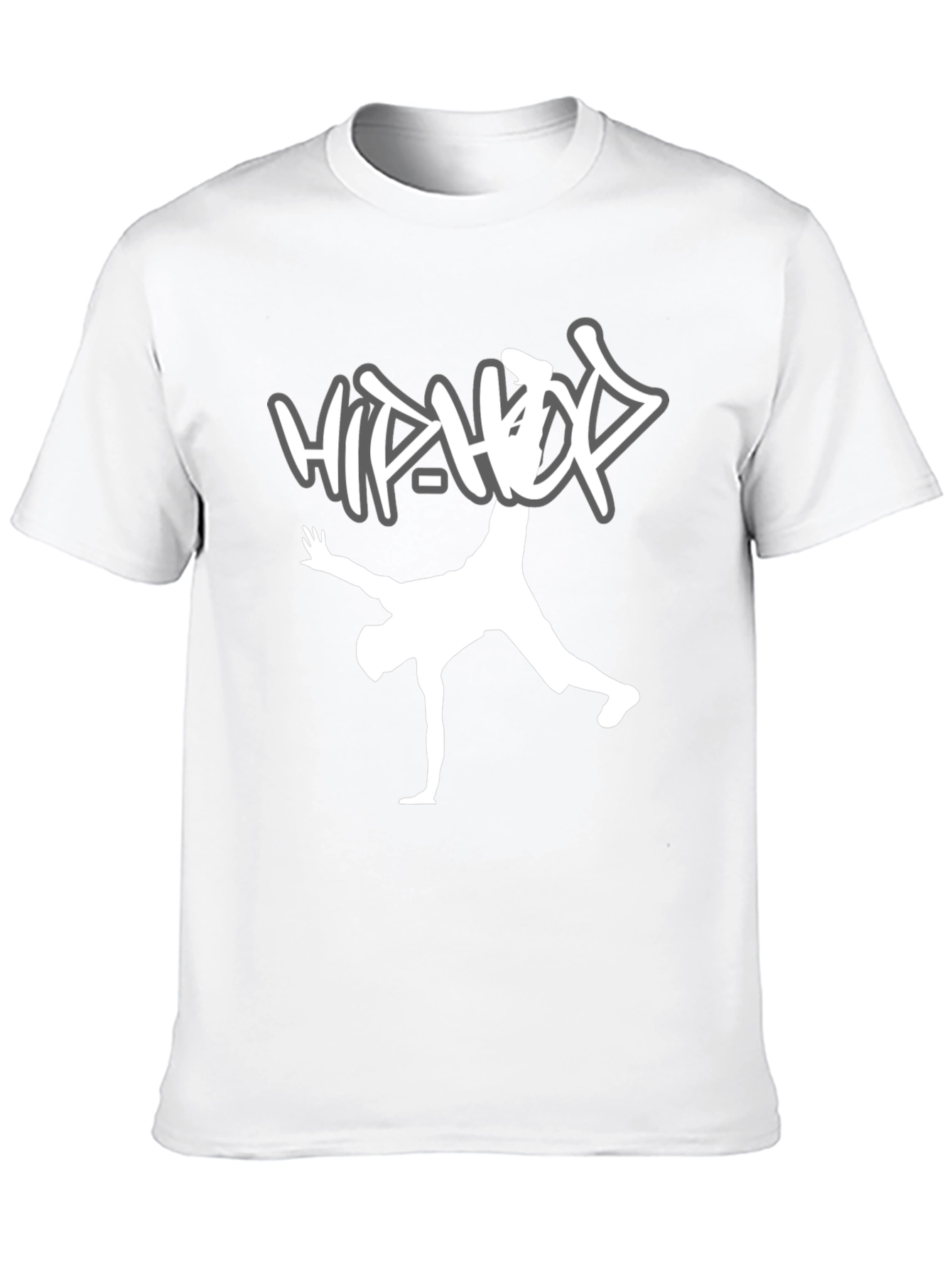 Hip Hop Dancer Graphic Tee - Black