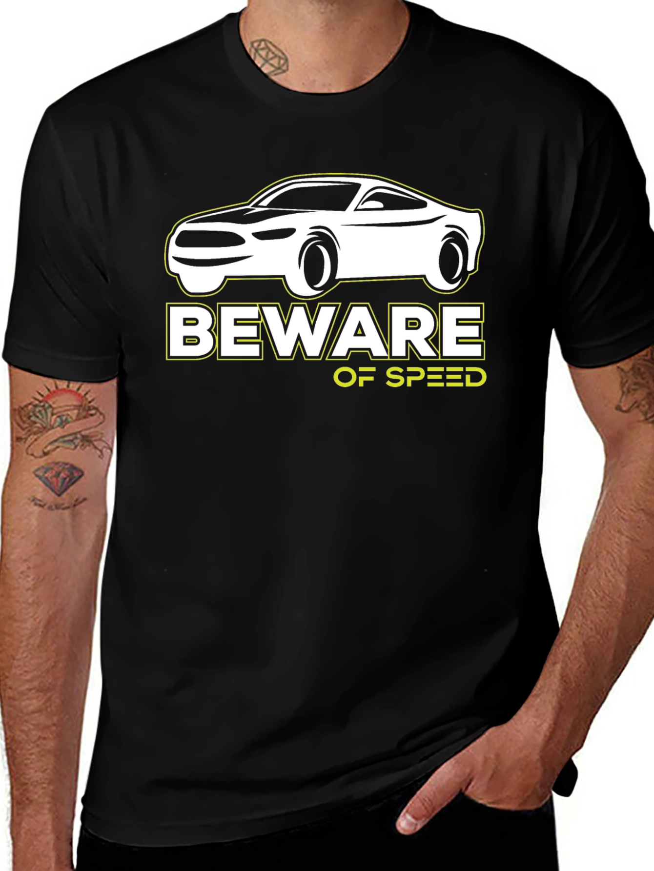 Beware of Speed Car T-Shirt