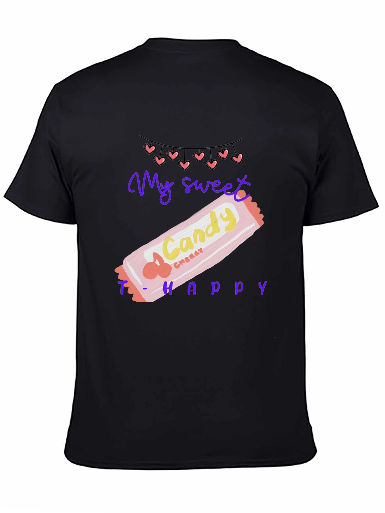 Sweet Candy Cherry Happy T-Shirt
